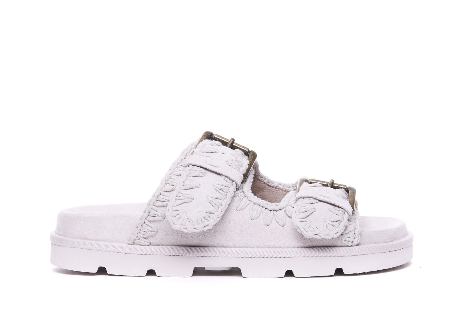 Mou Low Bio Sandals In White