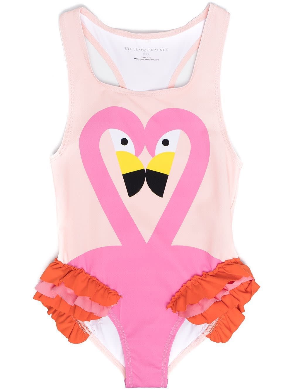 Stella McCartney Flamingo & Frills Swimsuit