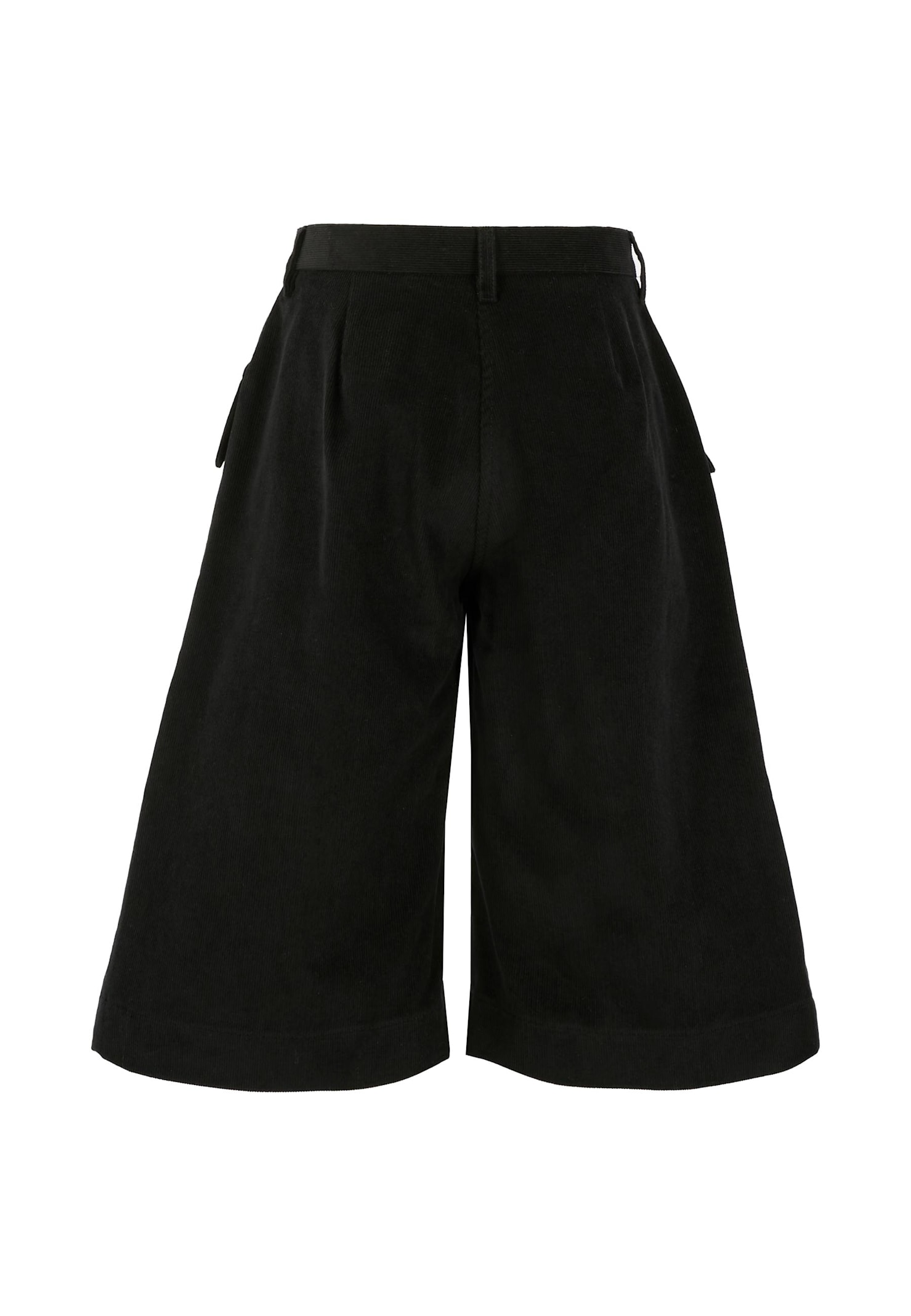 Philosophy Di Lorenzo Serafini Black Shorts For Girl With Logo In Black