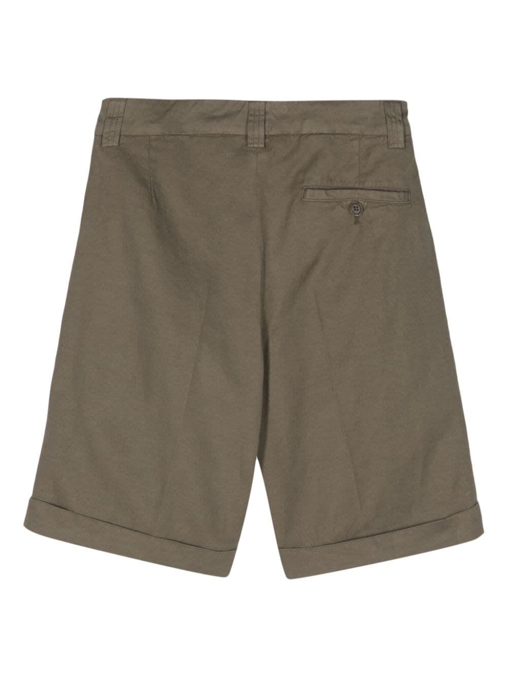 Shop Aspesi Mod 0210 Shorts In Military