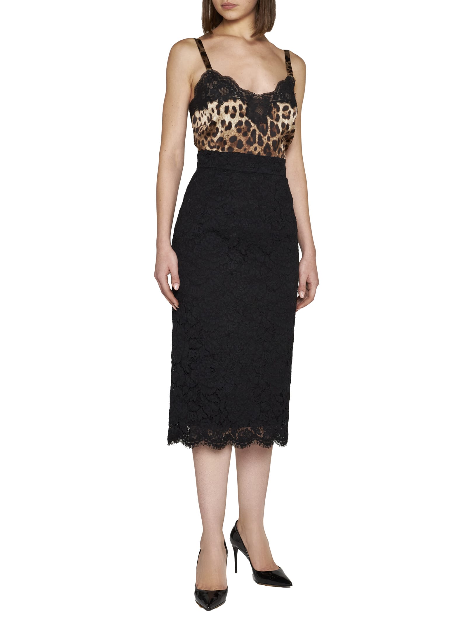 Dolce & Gabbana Skirt In Black