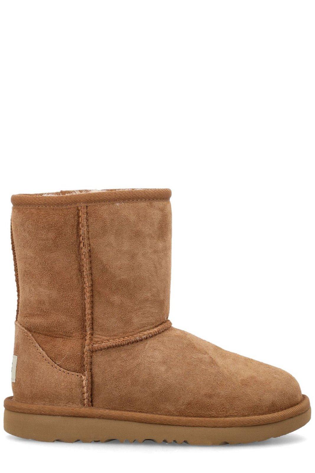 Shop Ugg Classic Ankle Boots In Brown