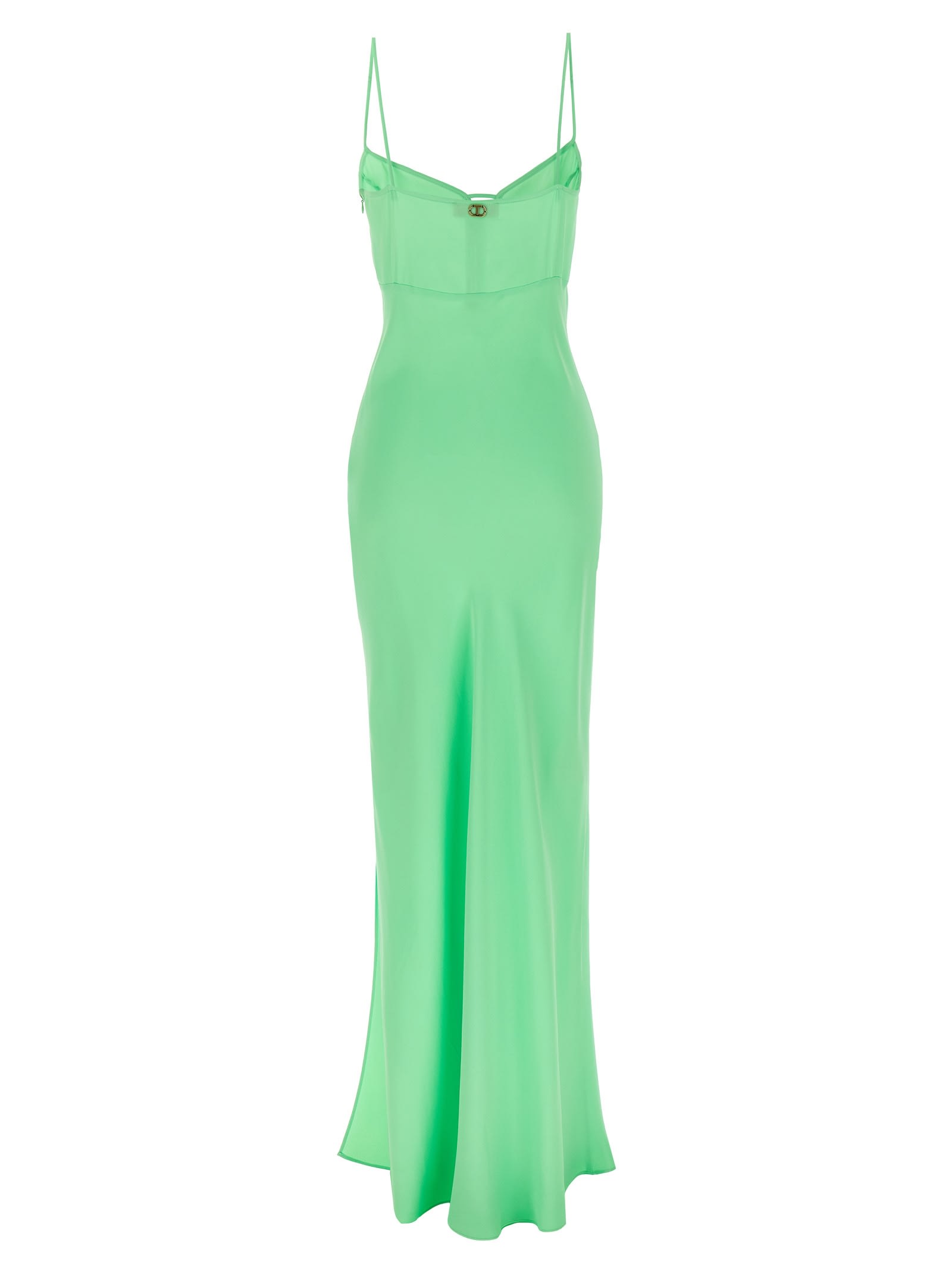 TWINSET MAXI SATIN DRESS