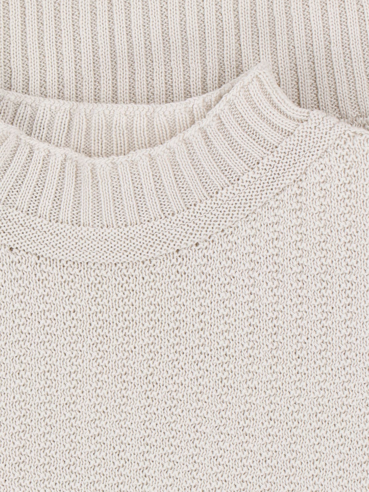 Issey Miyake Crewneck Sweater In Gray