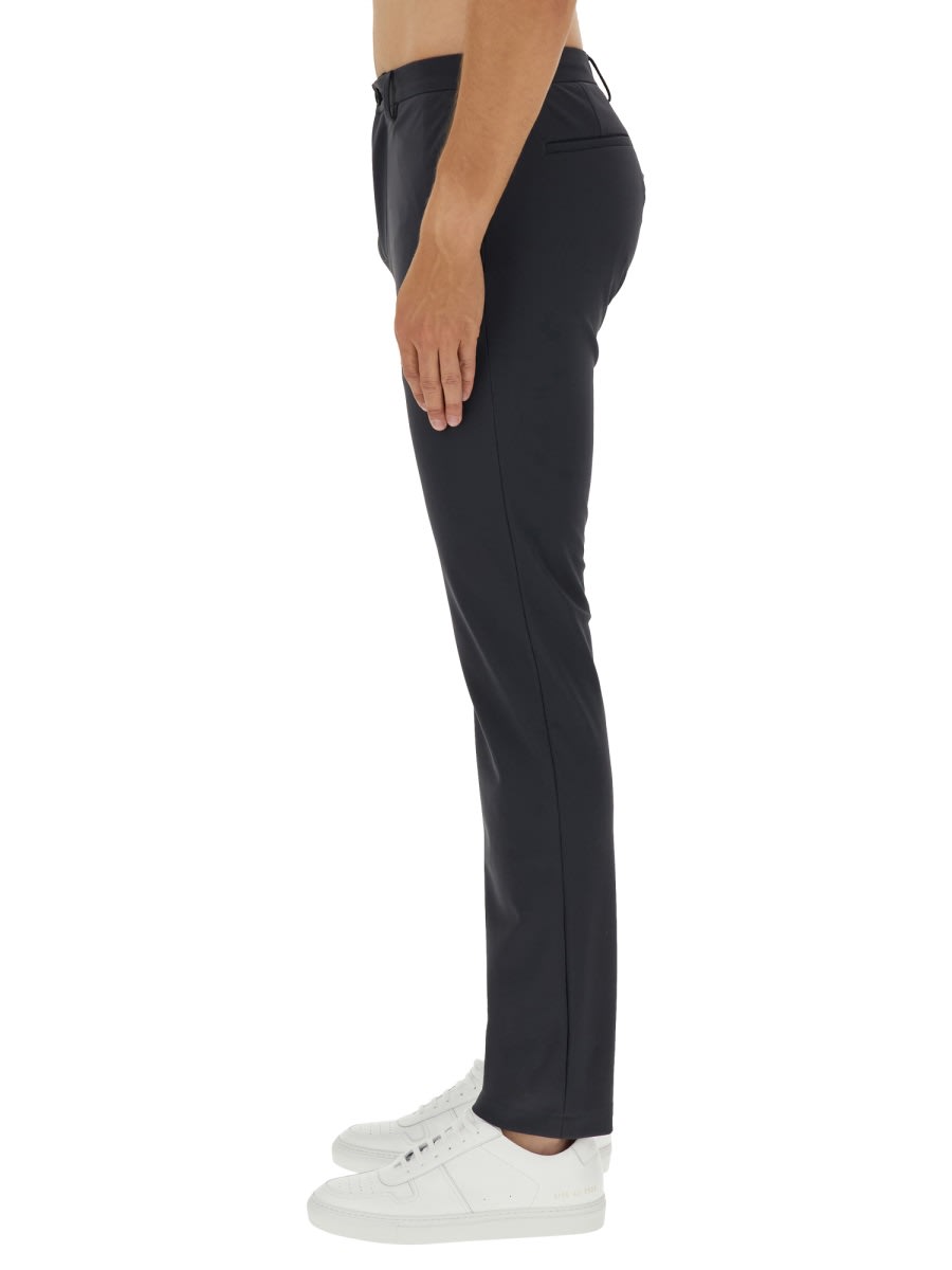 Theory Straight Leg Pants In Black