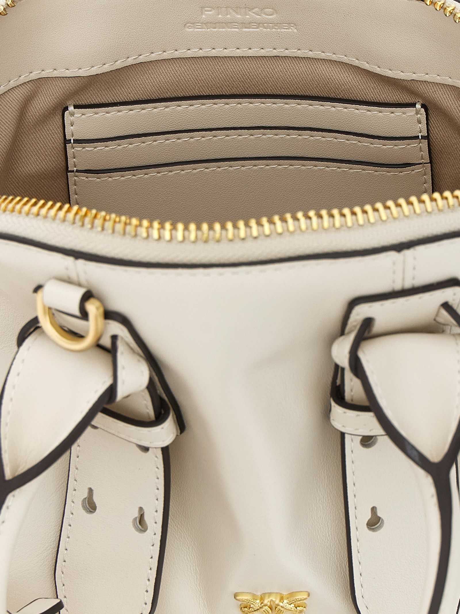 Pinko Mini Escape Handbag In White