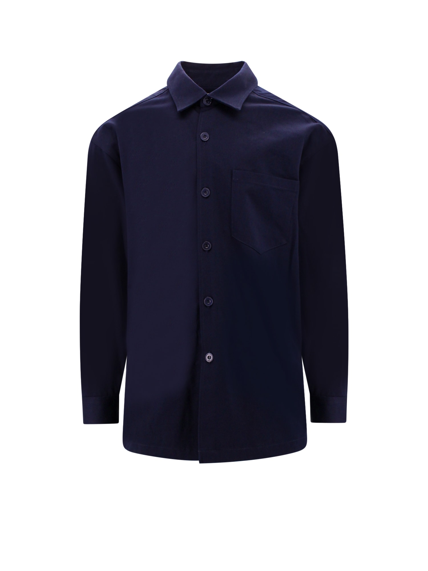Shop Ami Alexandre Mattiussi Shirt In Blue