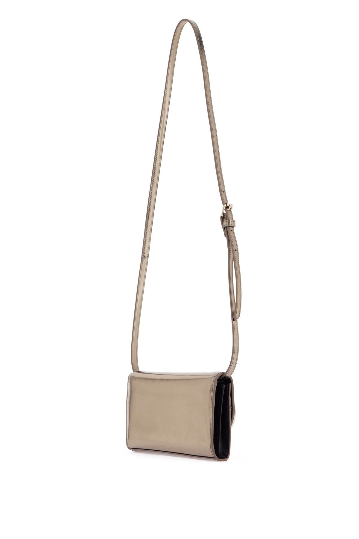 Shop Diesel Mini Crossbody Shoulder Bag With In Gold