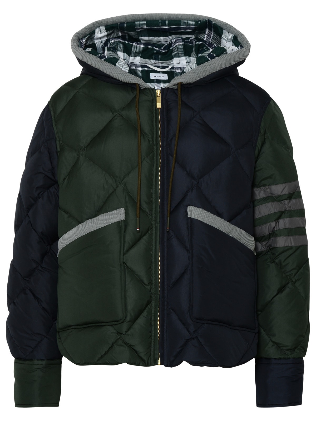 Two-tone Polyester Down Jacket