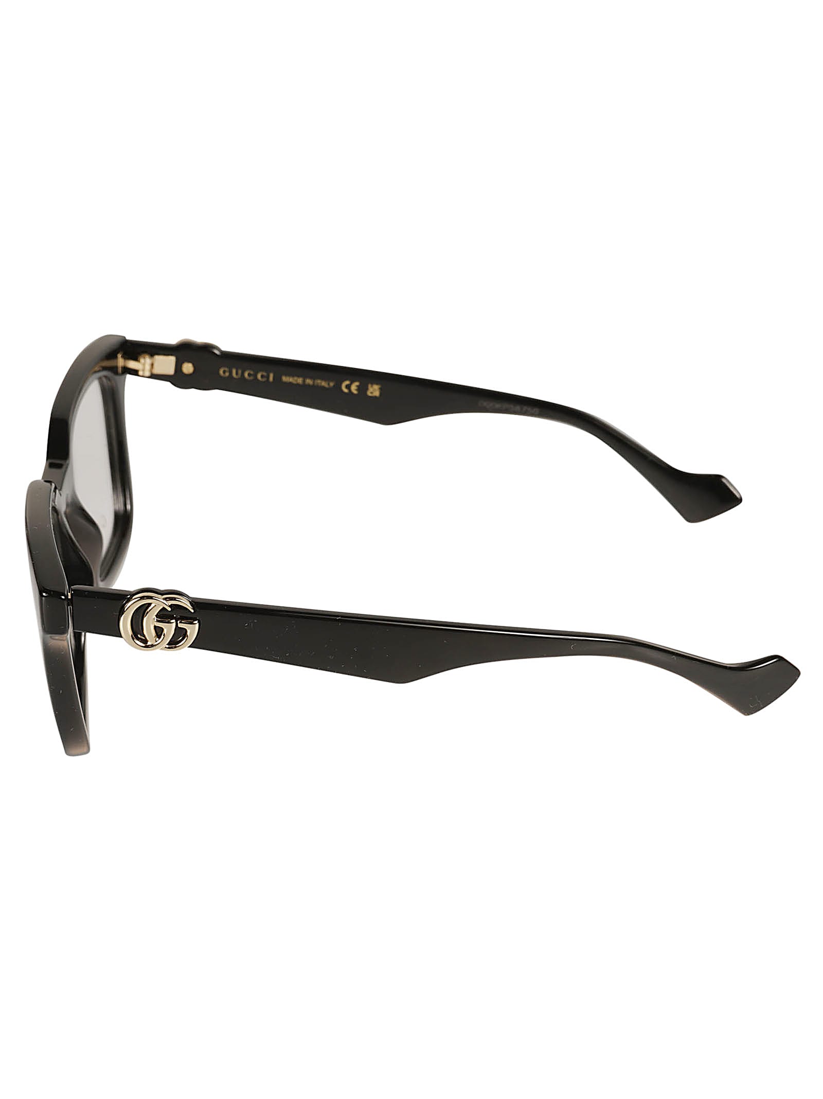 Gucci Square Logo Lens Frame In Black