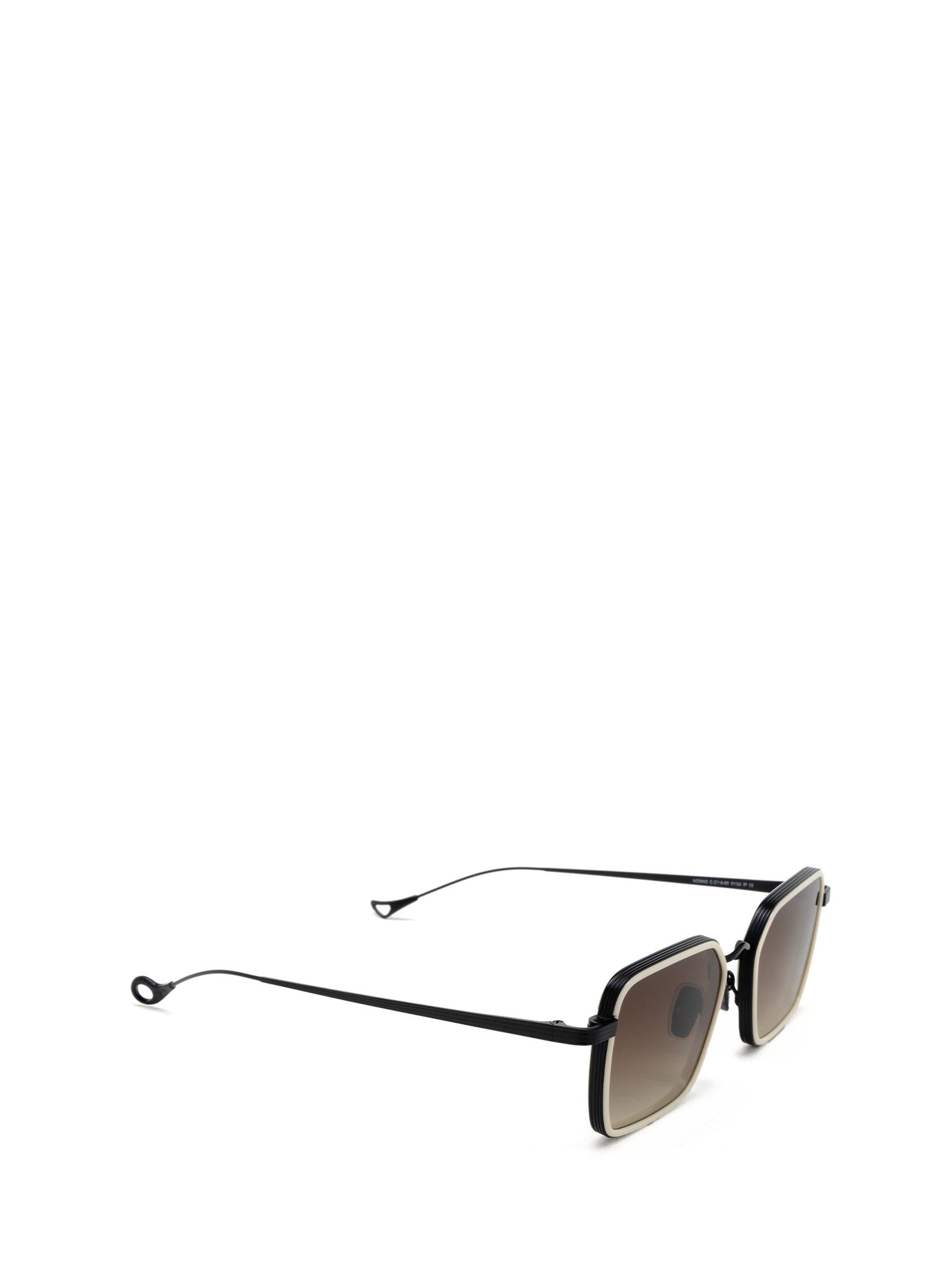 Shop Eyepetizer Nomad Cream Sunglasses