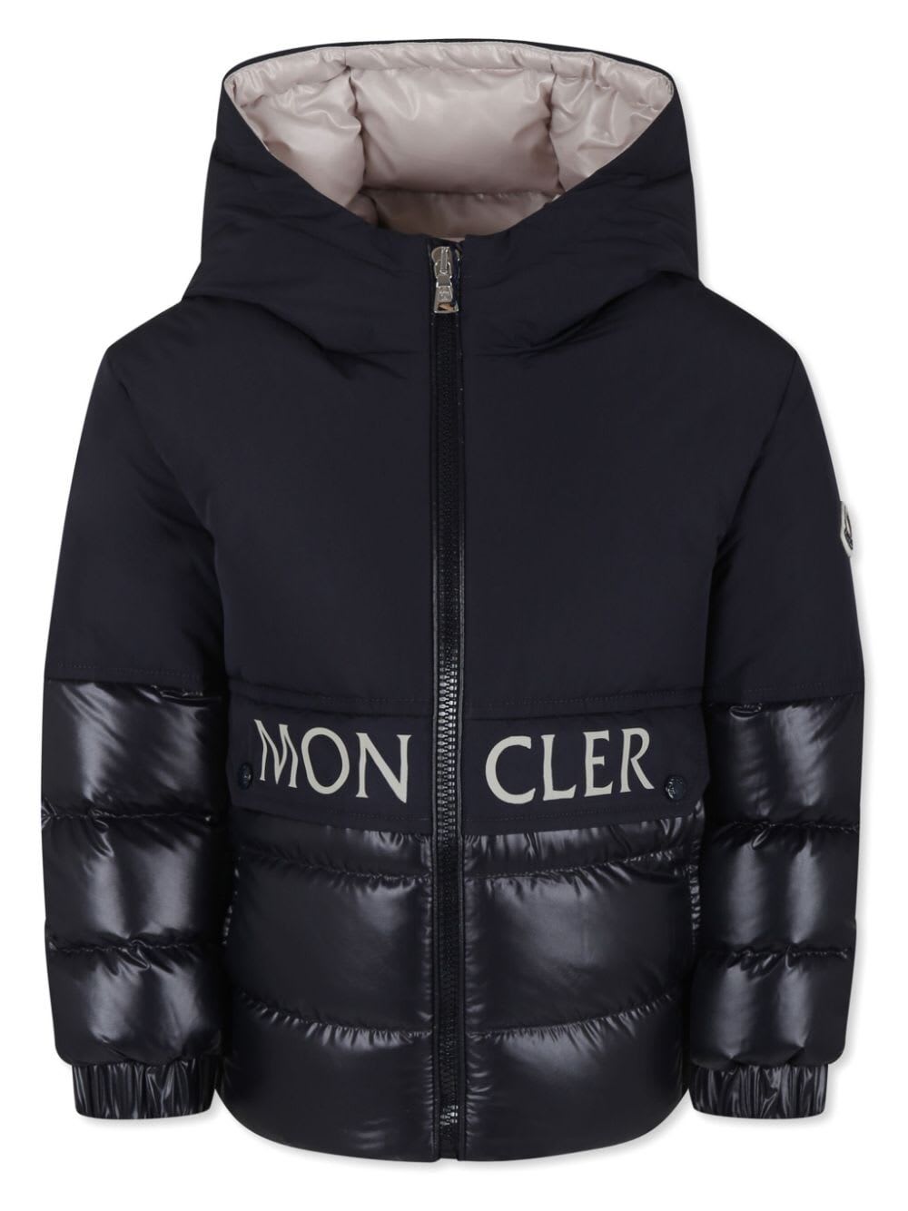 Moncler Andres Down Jacket In Blue