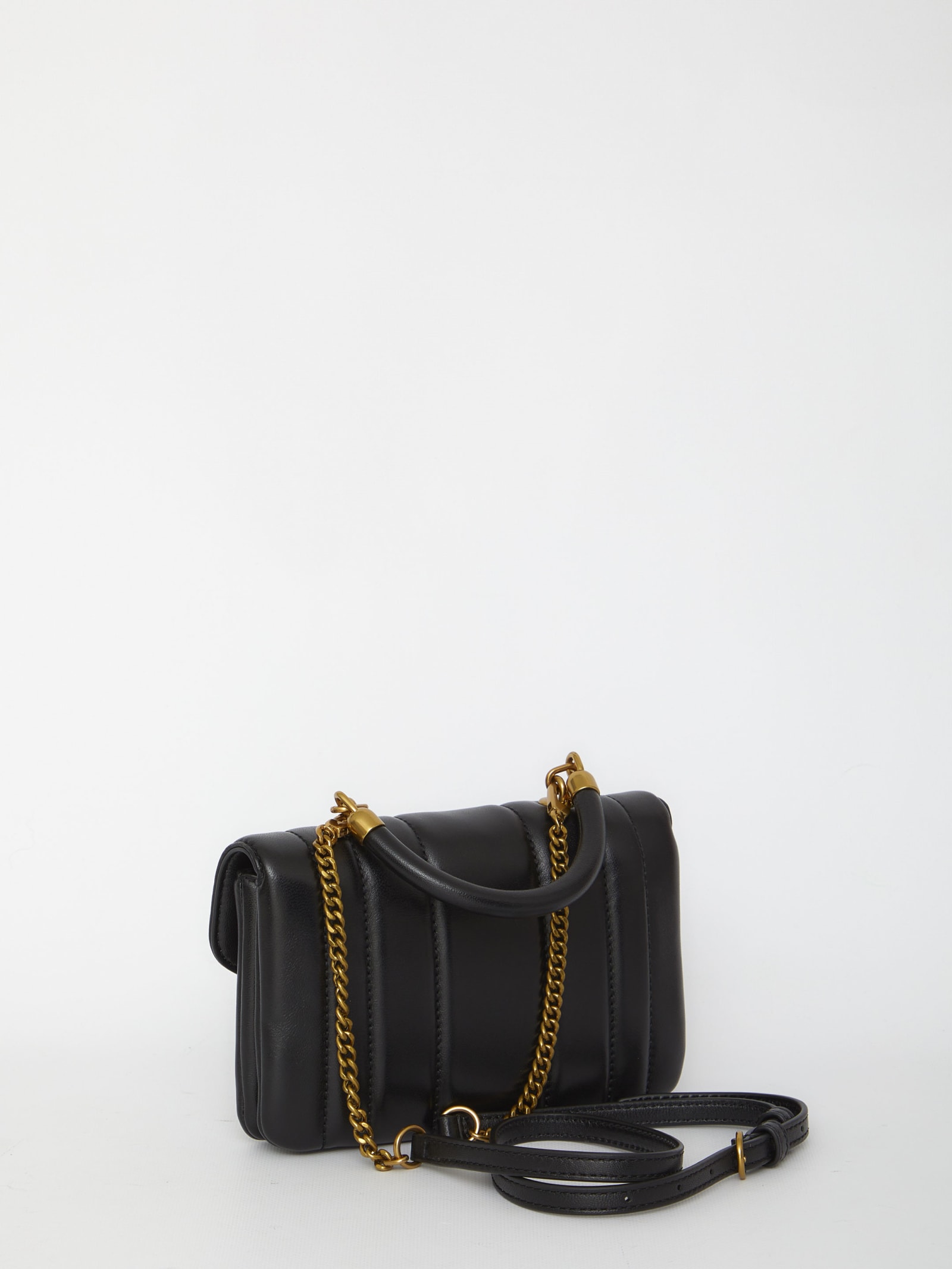 Tory Burch Mini Kira Top Handle Bag In Black ModeSens