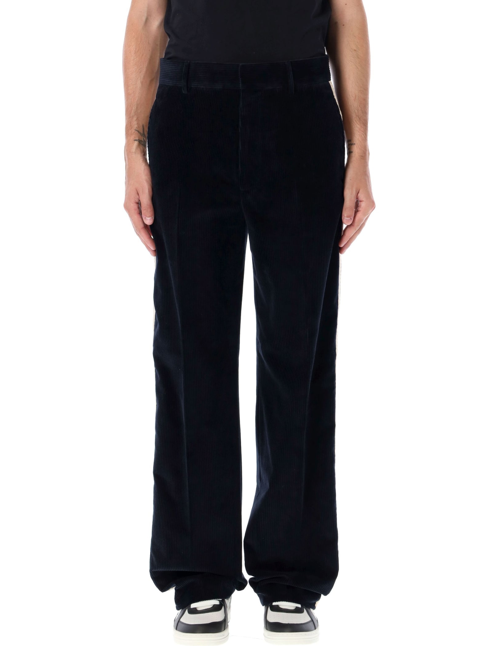 PALM ANGELS CORDUROY TAPE trousers