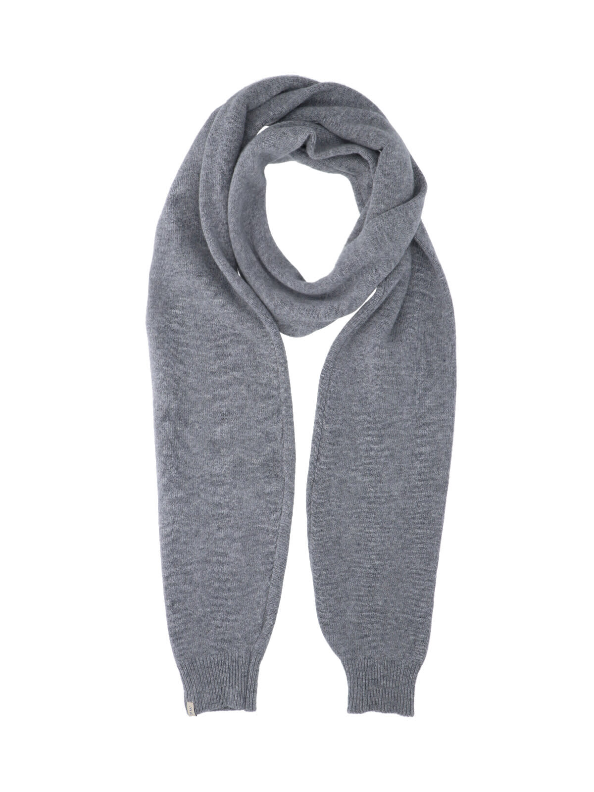 Paloma Wool Scarf With Moix Cuffs In Gray