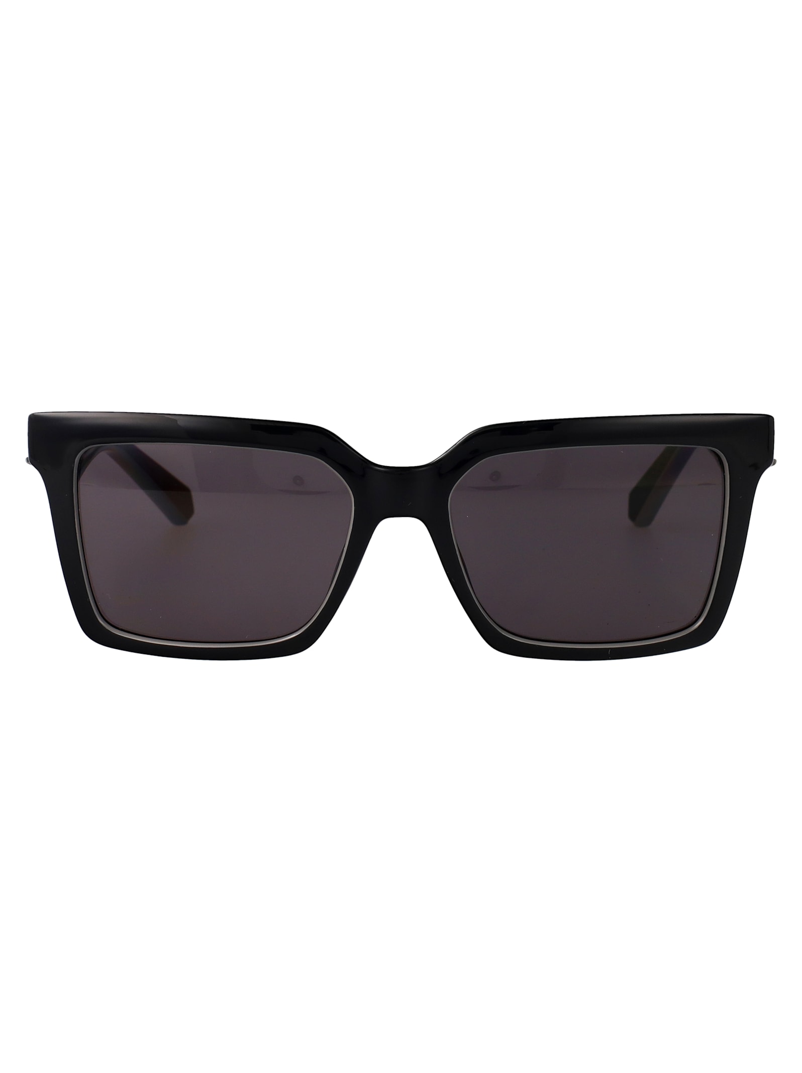 Calvin Klein Jeans Est.1978 Calvin Klein Jeans Black Acetate Sunglasses In Black