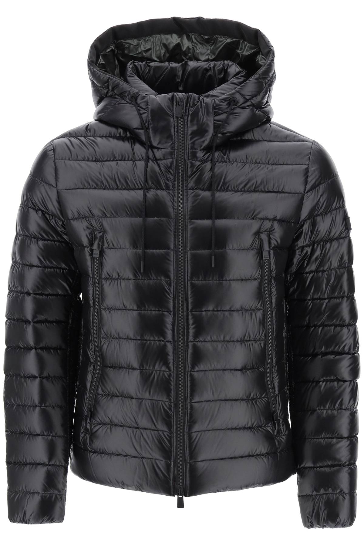 Shop Tatras Agolono Light Hooded Puffer Jacket In Black (black)