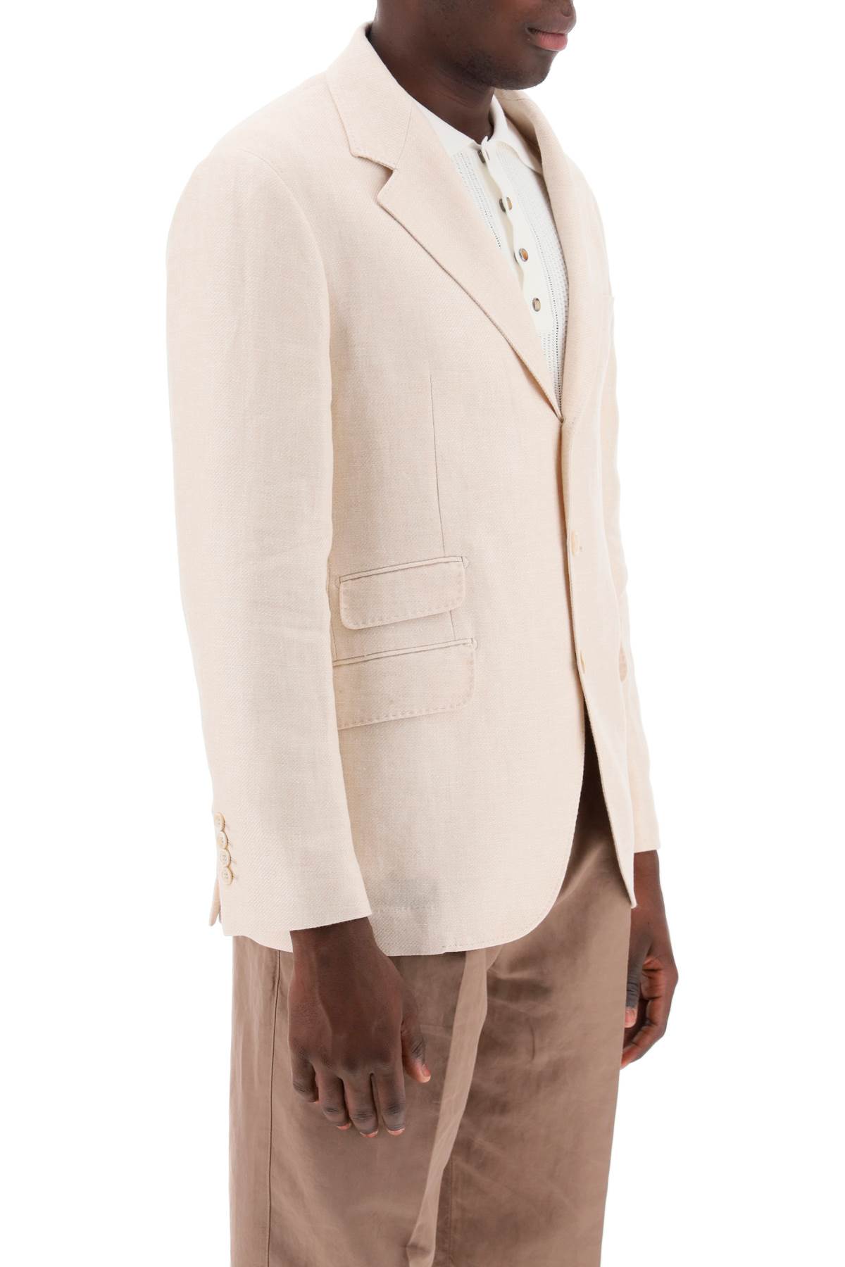 Cavallo Deconstructed Single-breasted Jacket
