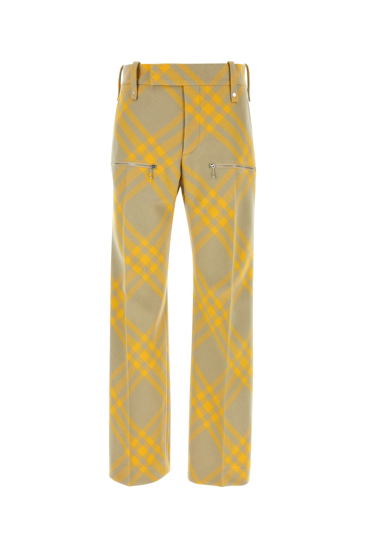 Shop Burberry Pantalone In Hunteripcheck