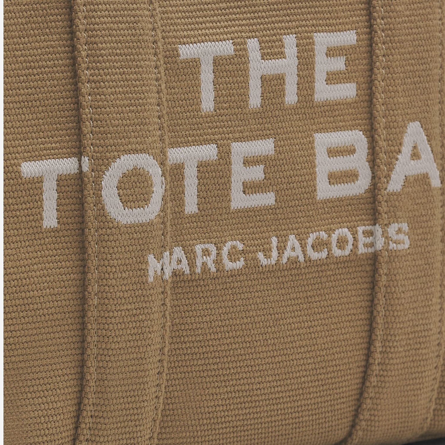 Marc Jacobs The Jacquard Mini Tote Bag In Sand