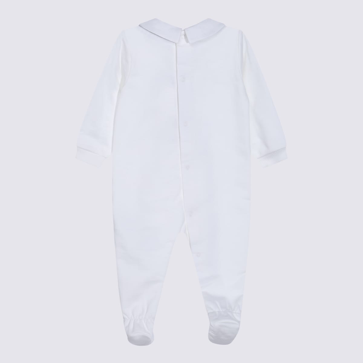 Moschino White Cotton Jumpsuit In White