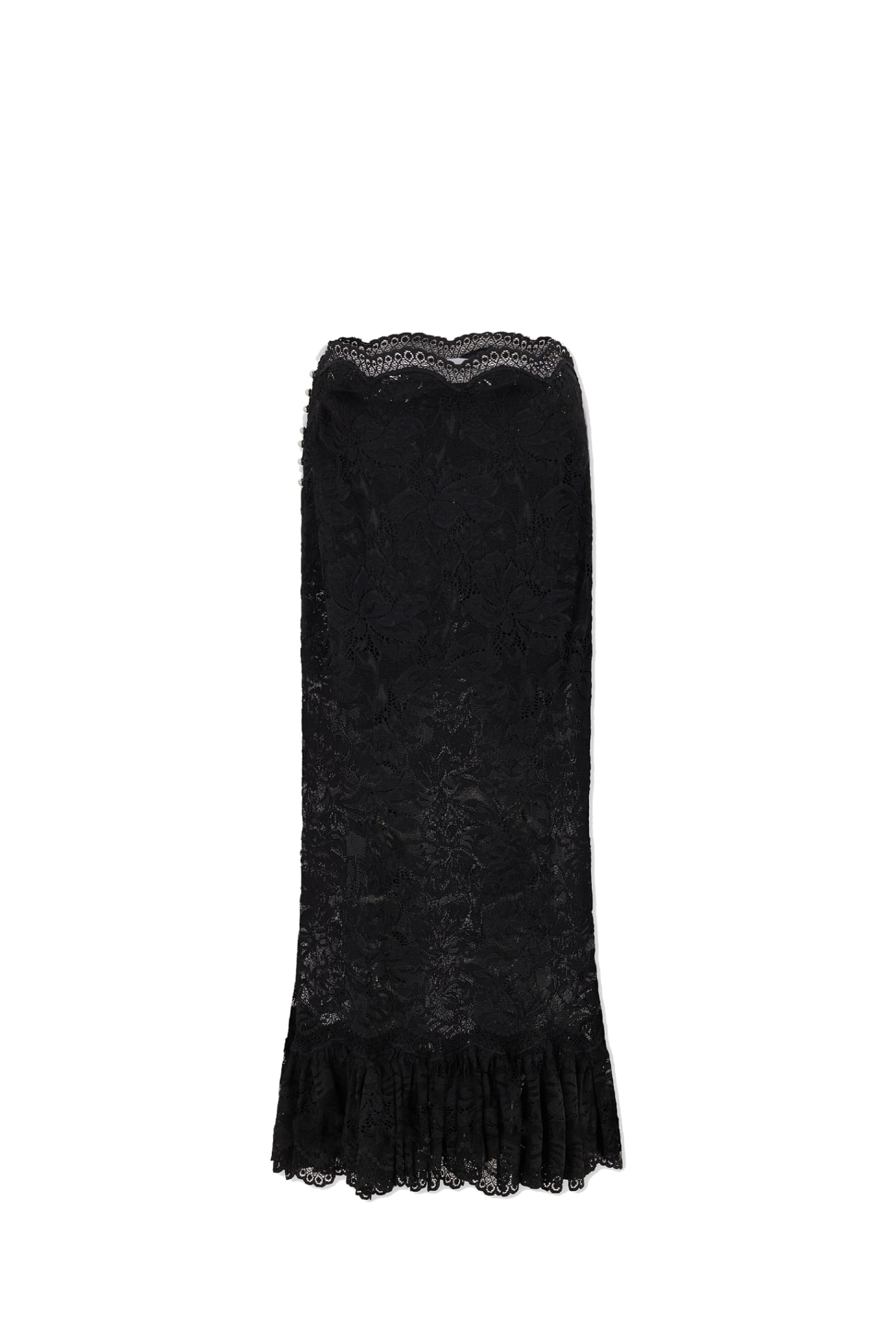 Shop Rabanne Skirt In Black