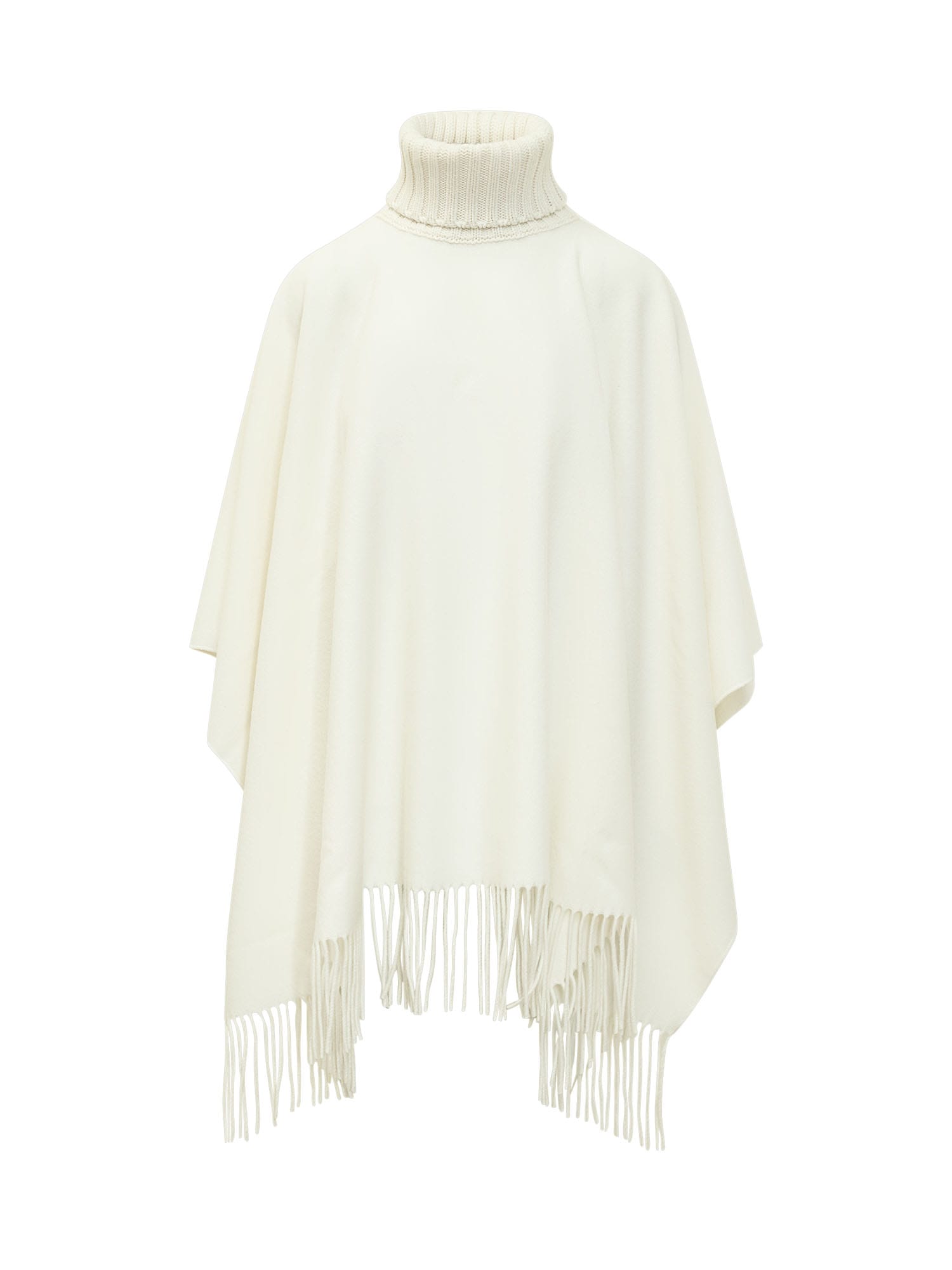 Shop Fabiana Filippi Dolcevita Poncho In Rafia