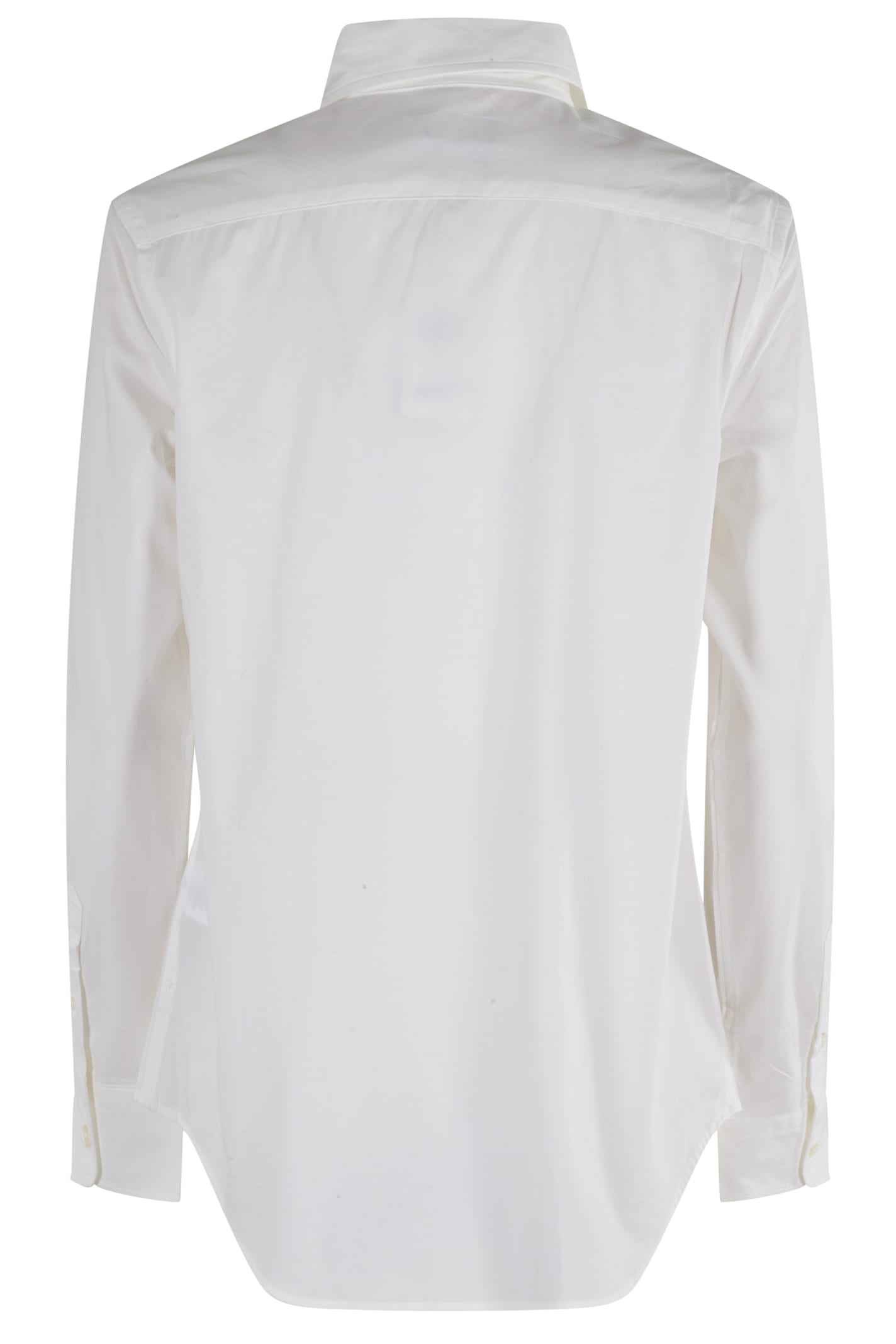 Polo Ralph Lauren Long Sleeve Shirt In White