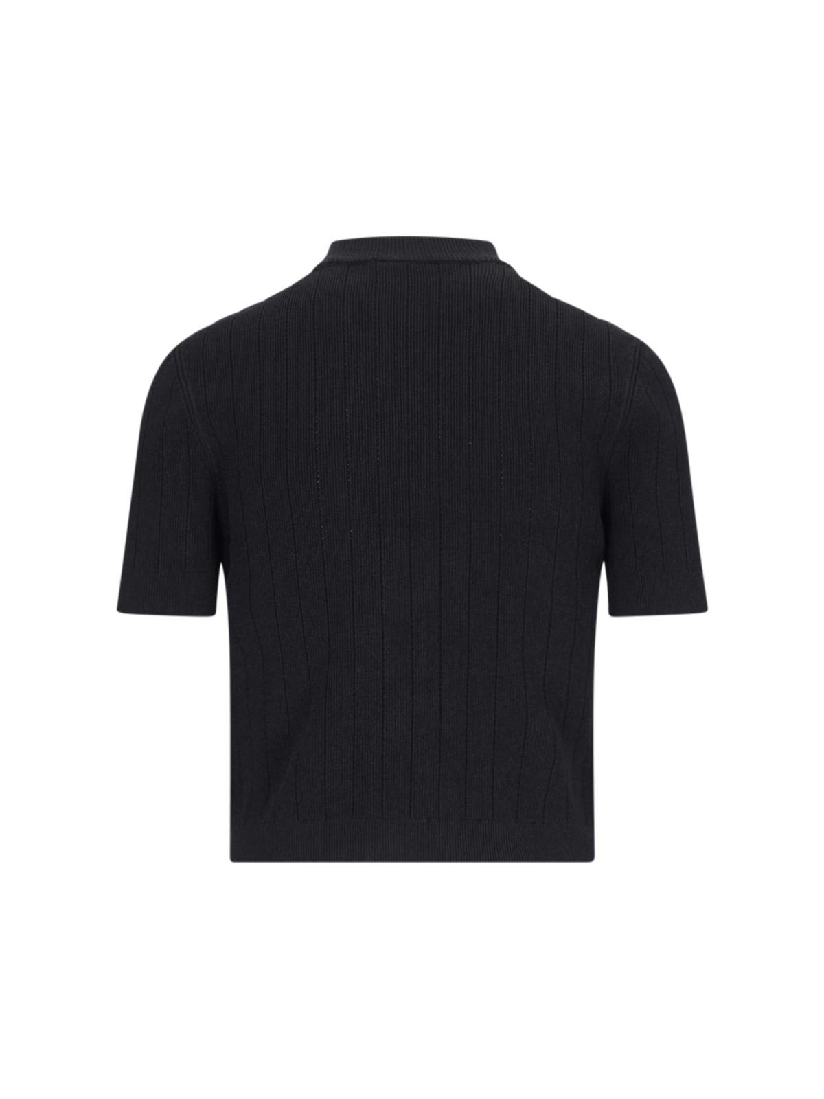 Shop Balmain Knitted Cardigan In Black