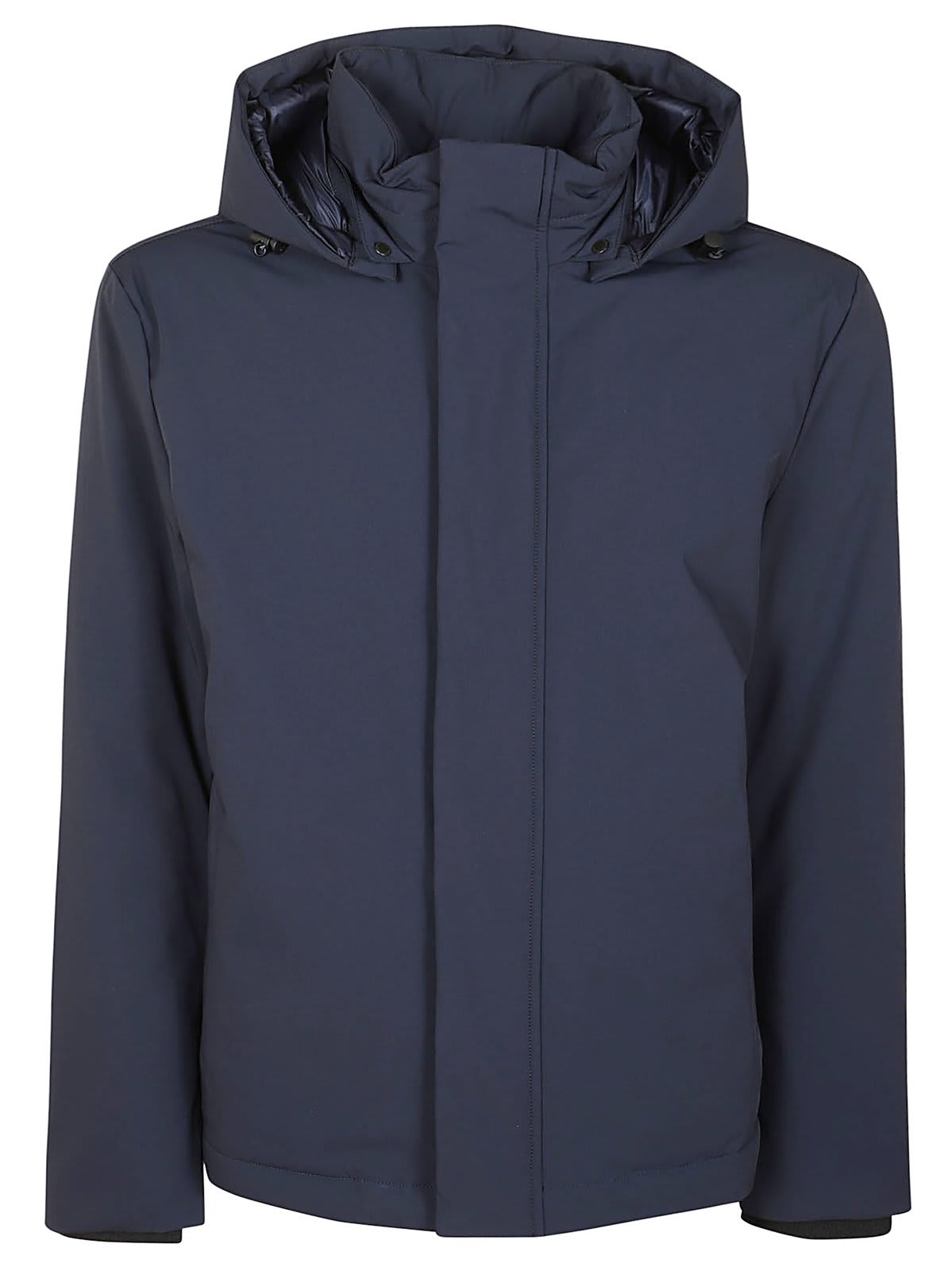 WOOLRICH PADDED DETACHABLE HOODED JACKET 