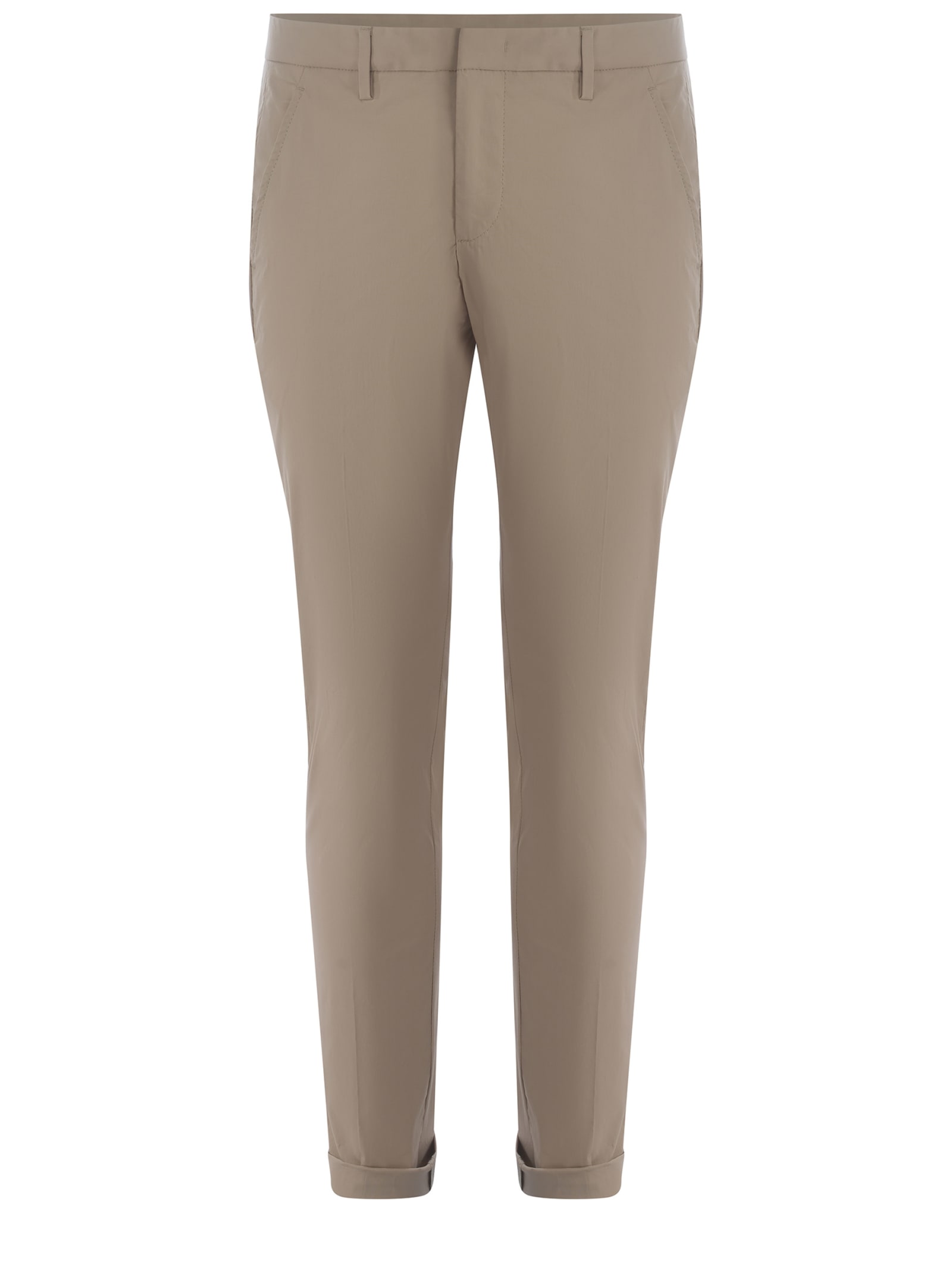 Dondup Trousers  Gaubert Made Of Cotton In Beige