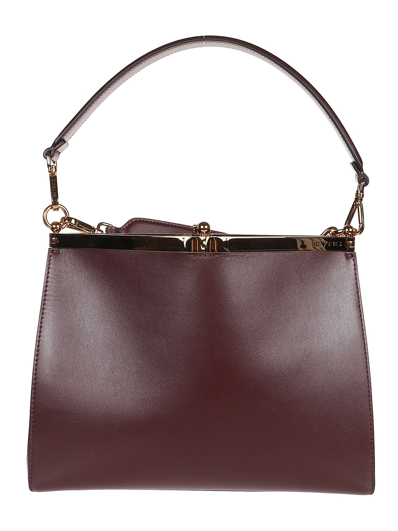 Shop Etro Medium Vela Shoulder Bag In Vino