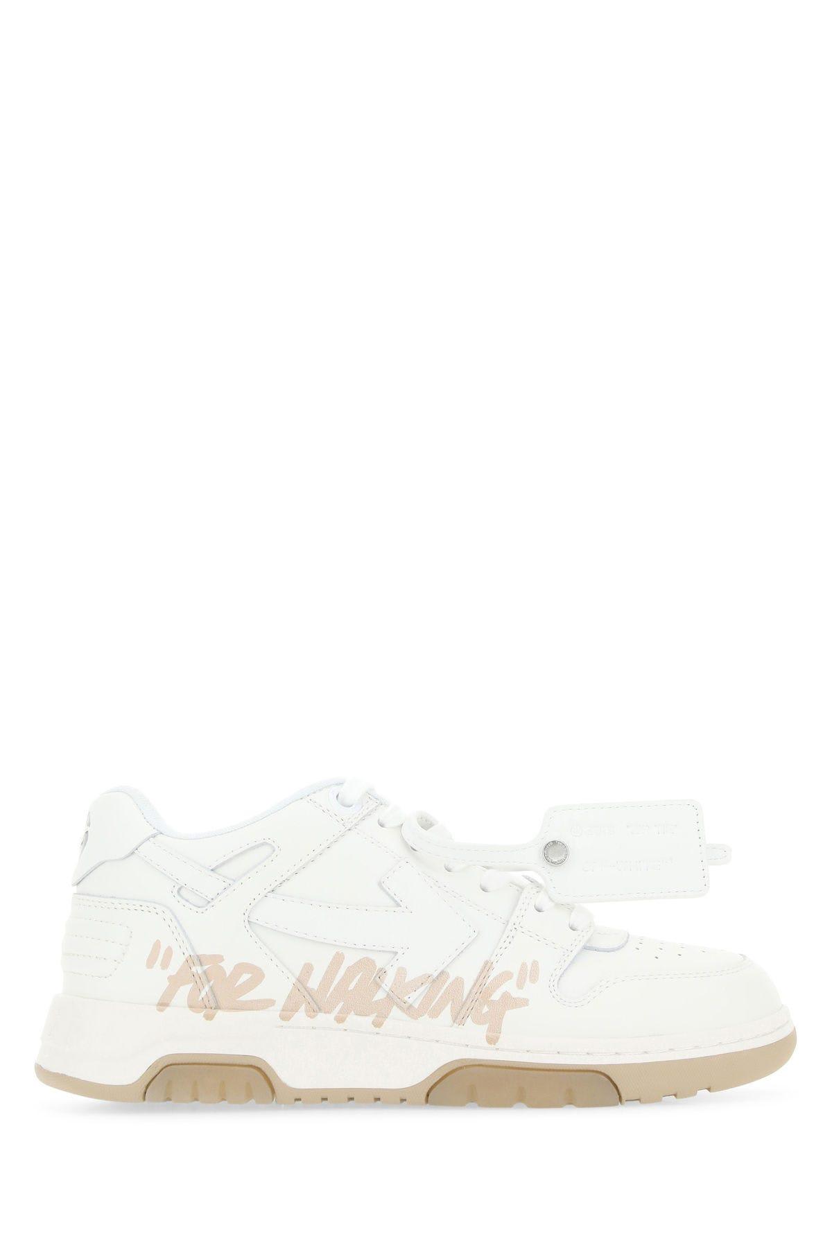 For Walking sneakers in white