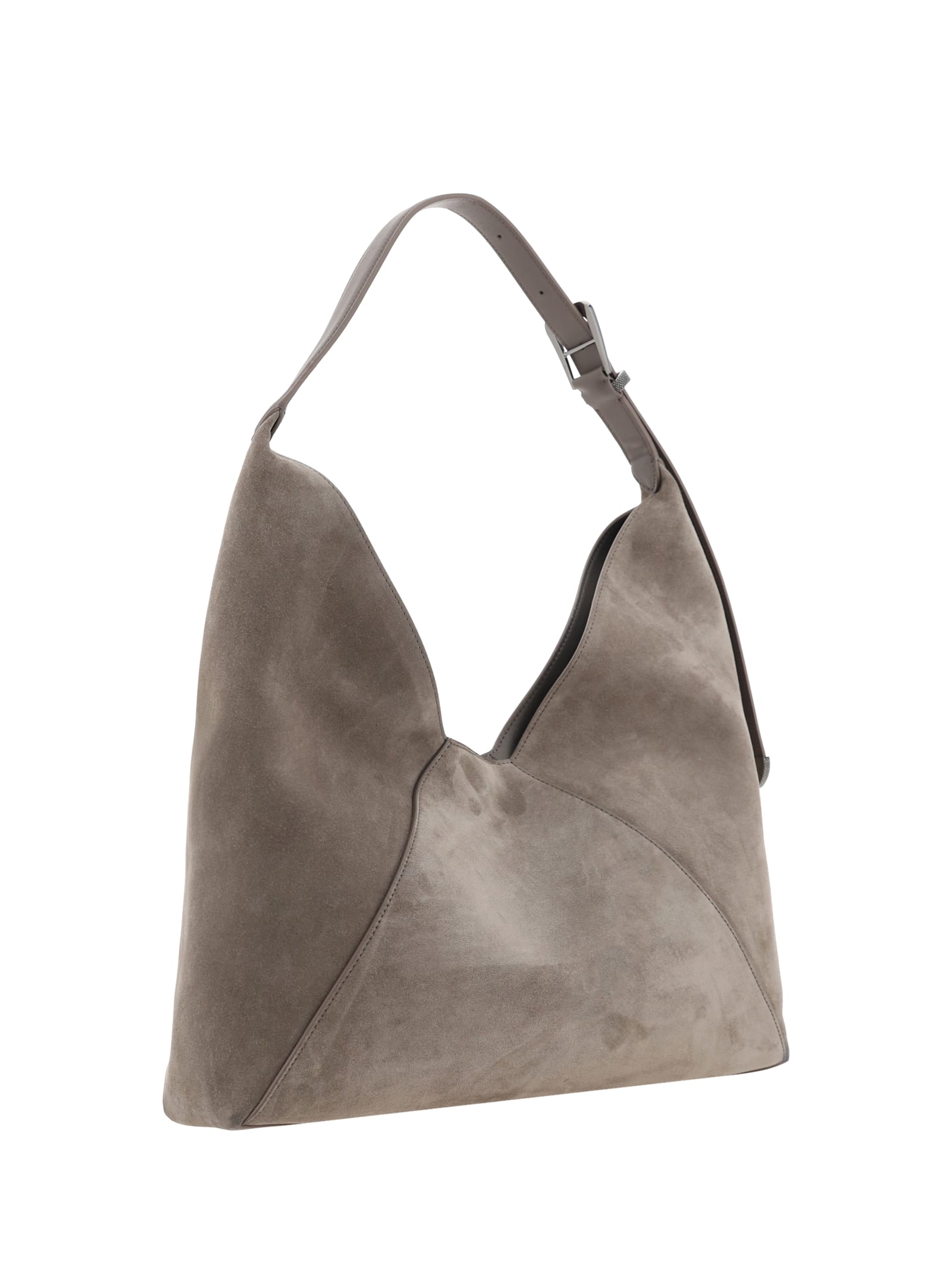Brunello Cucinelli Shoulder Bag In Brown