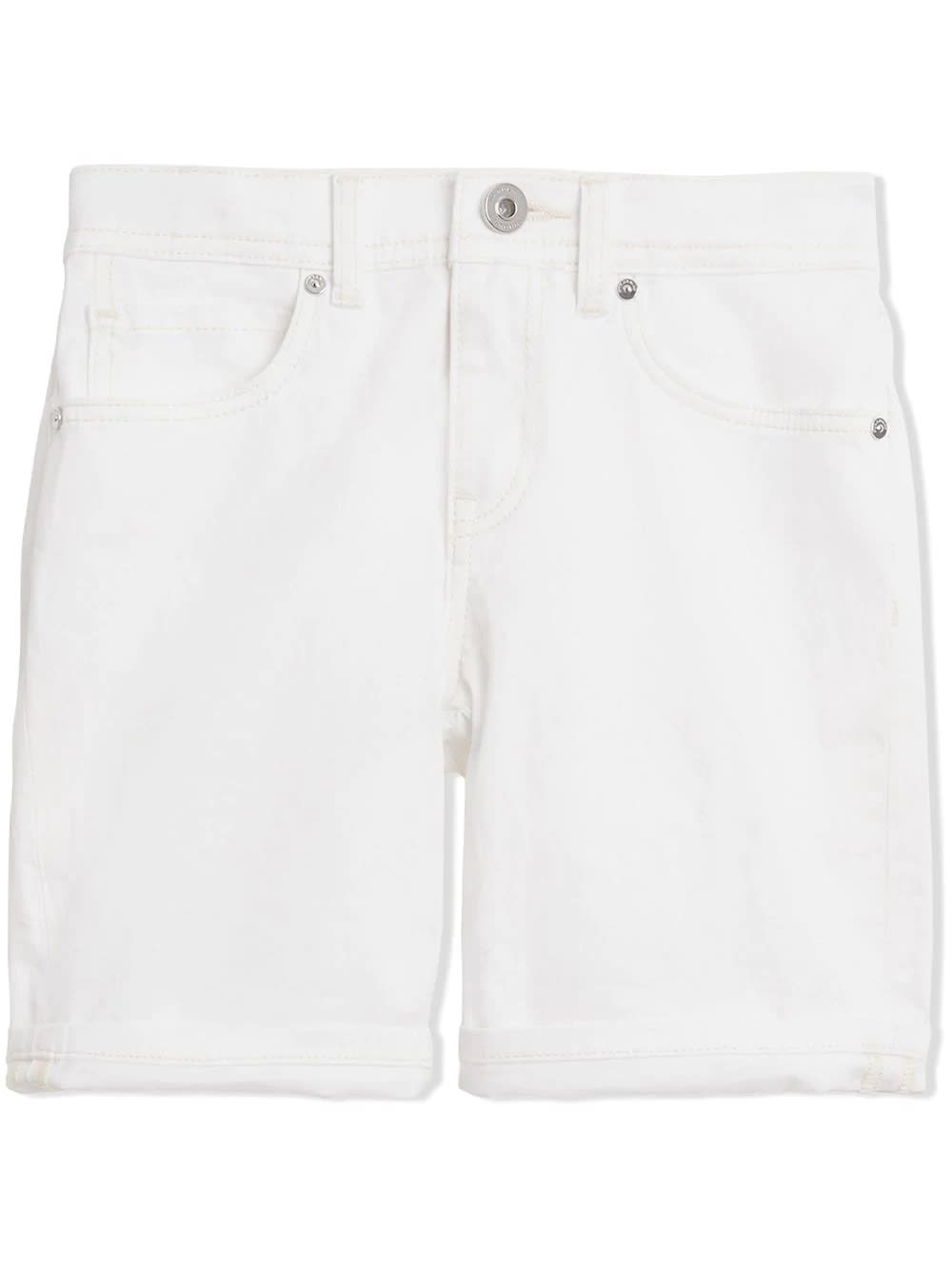 burberry shorts white