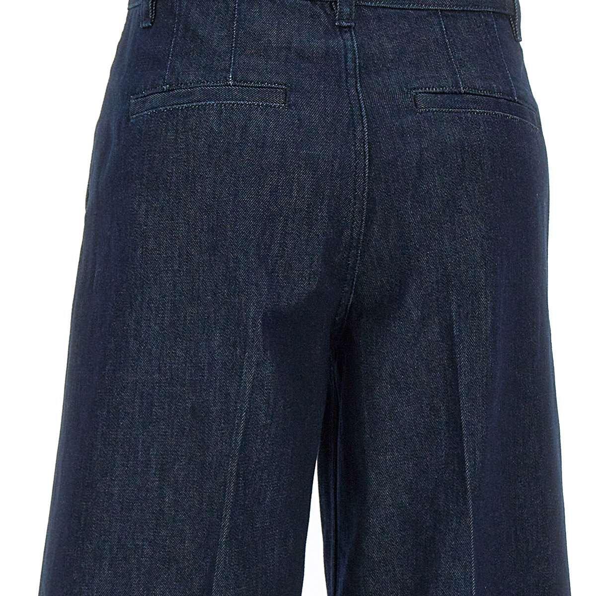 Theory Wide-leg Mid Rise Jeans