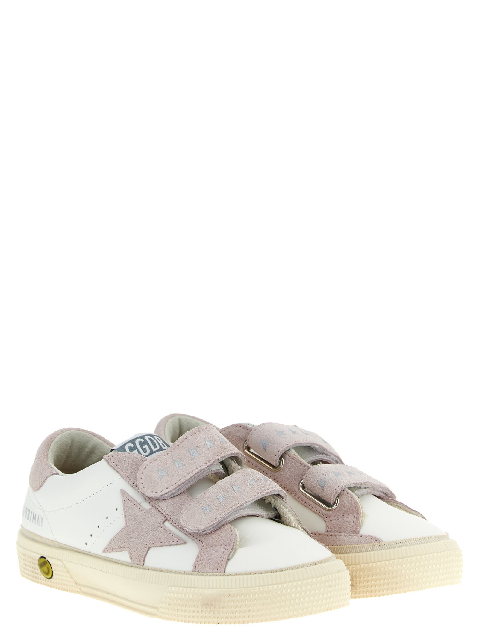 Golden Goose Kids' May School Sneakers In Multi