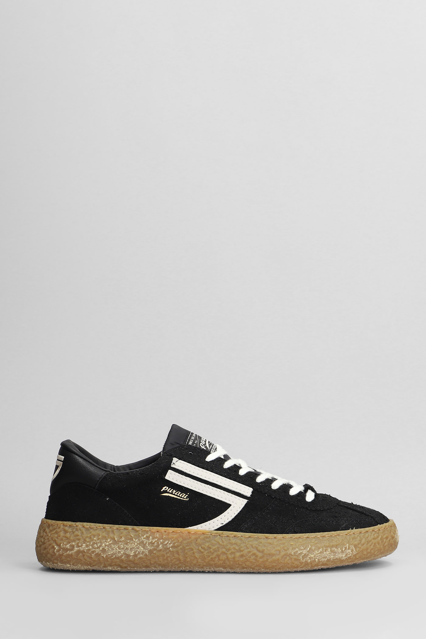 Sneakers In Black Suede