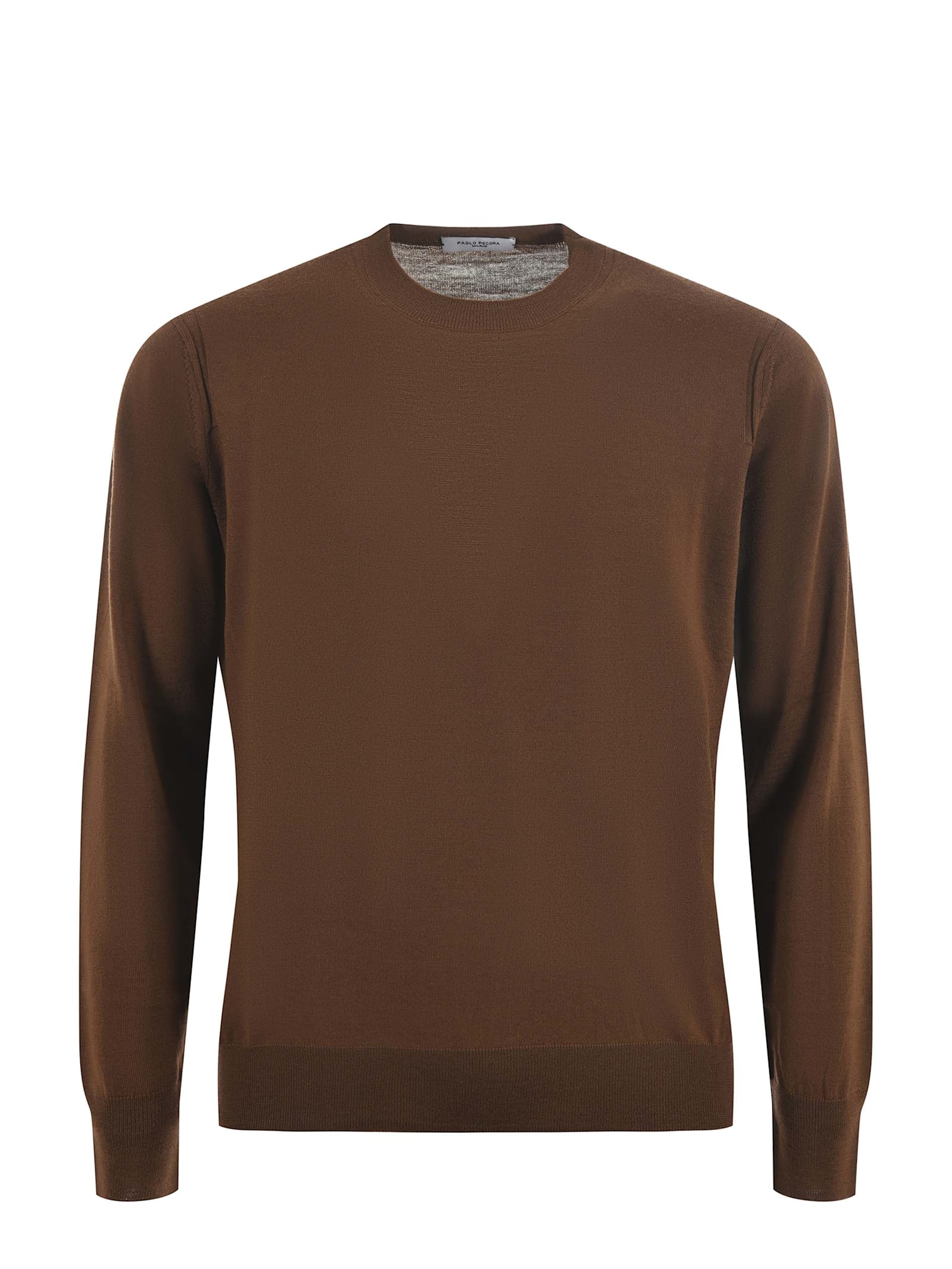 Shop Paolo Pecora Sweater In Brown