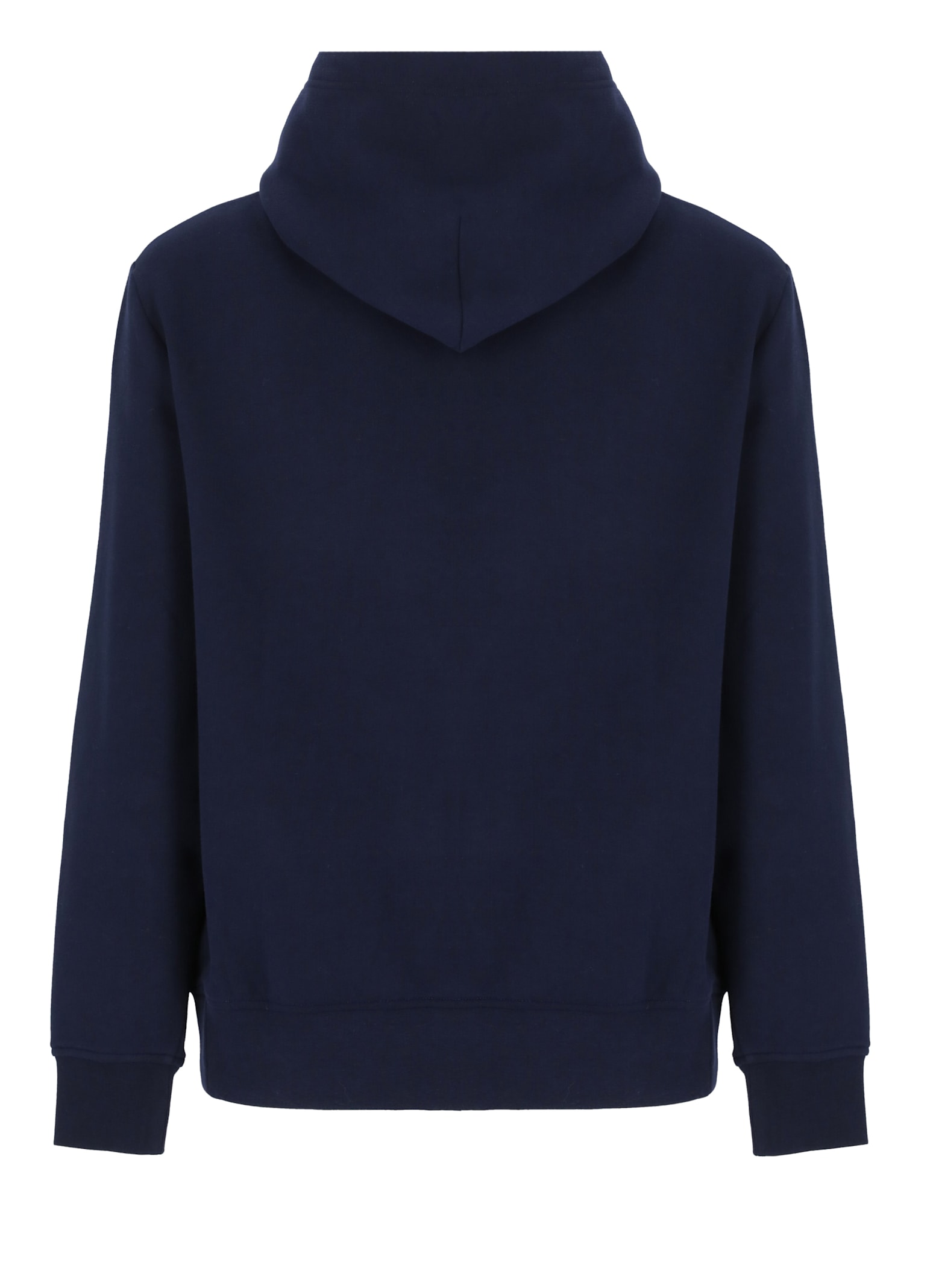 Shop Ralph Lauren Hoodie With Logo In Blue