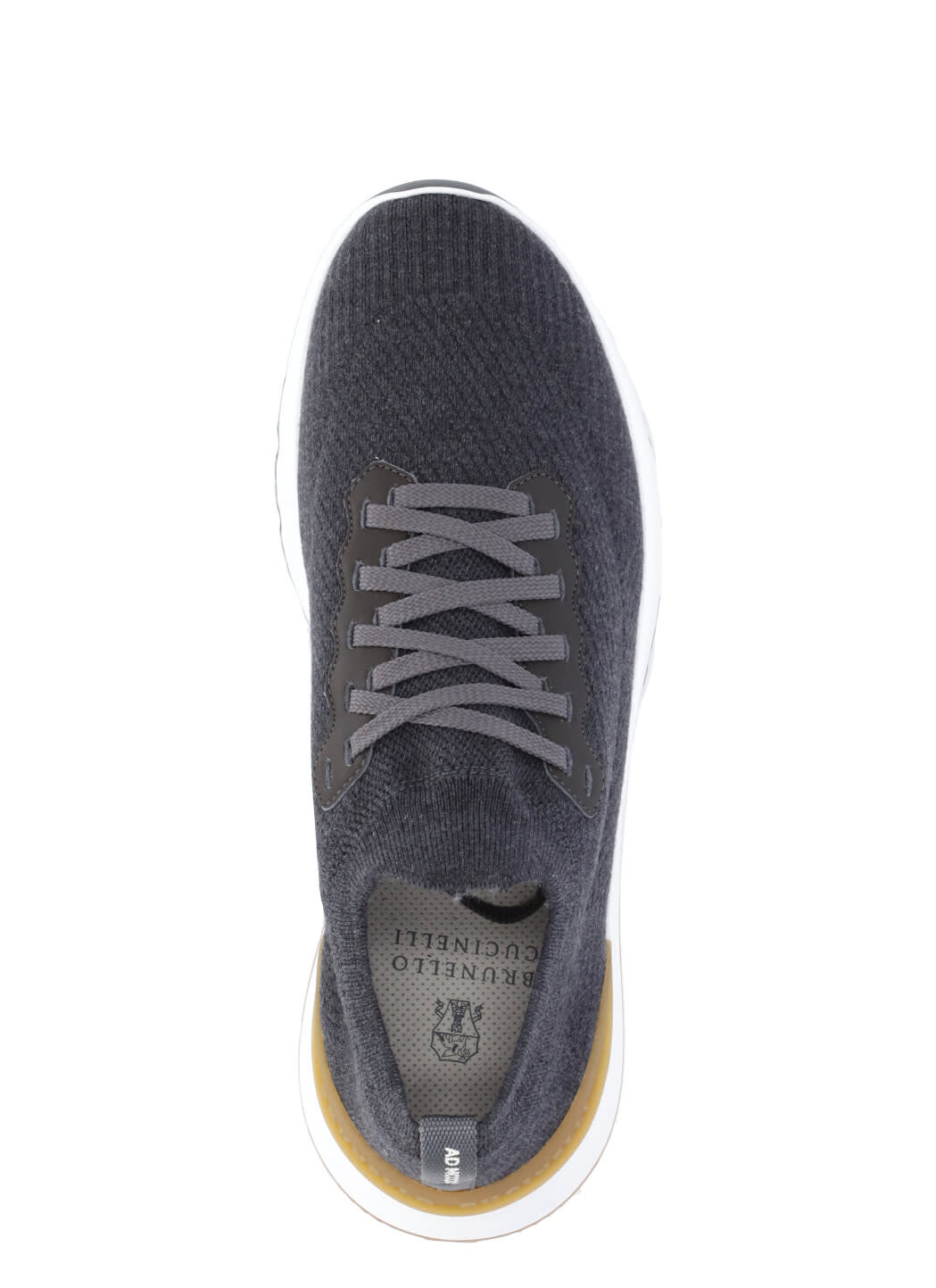 Shop Brunello Cucinelli Knitted Sneakers
