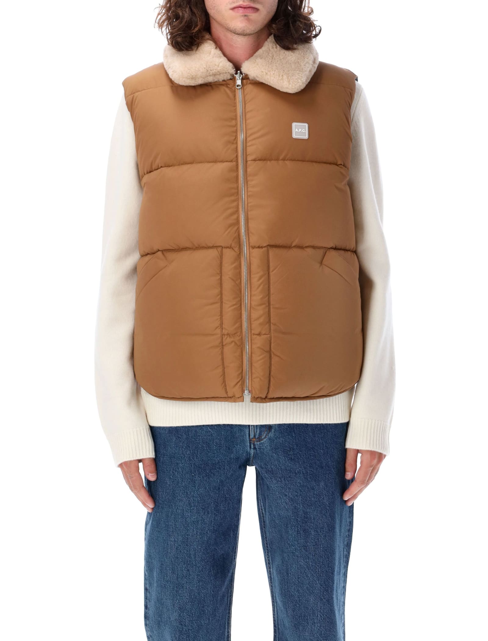 A. P.C. Doudoune Teddy Vest