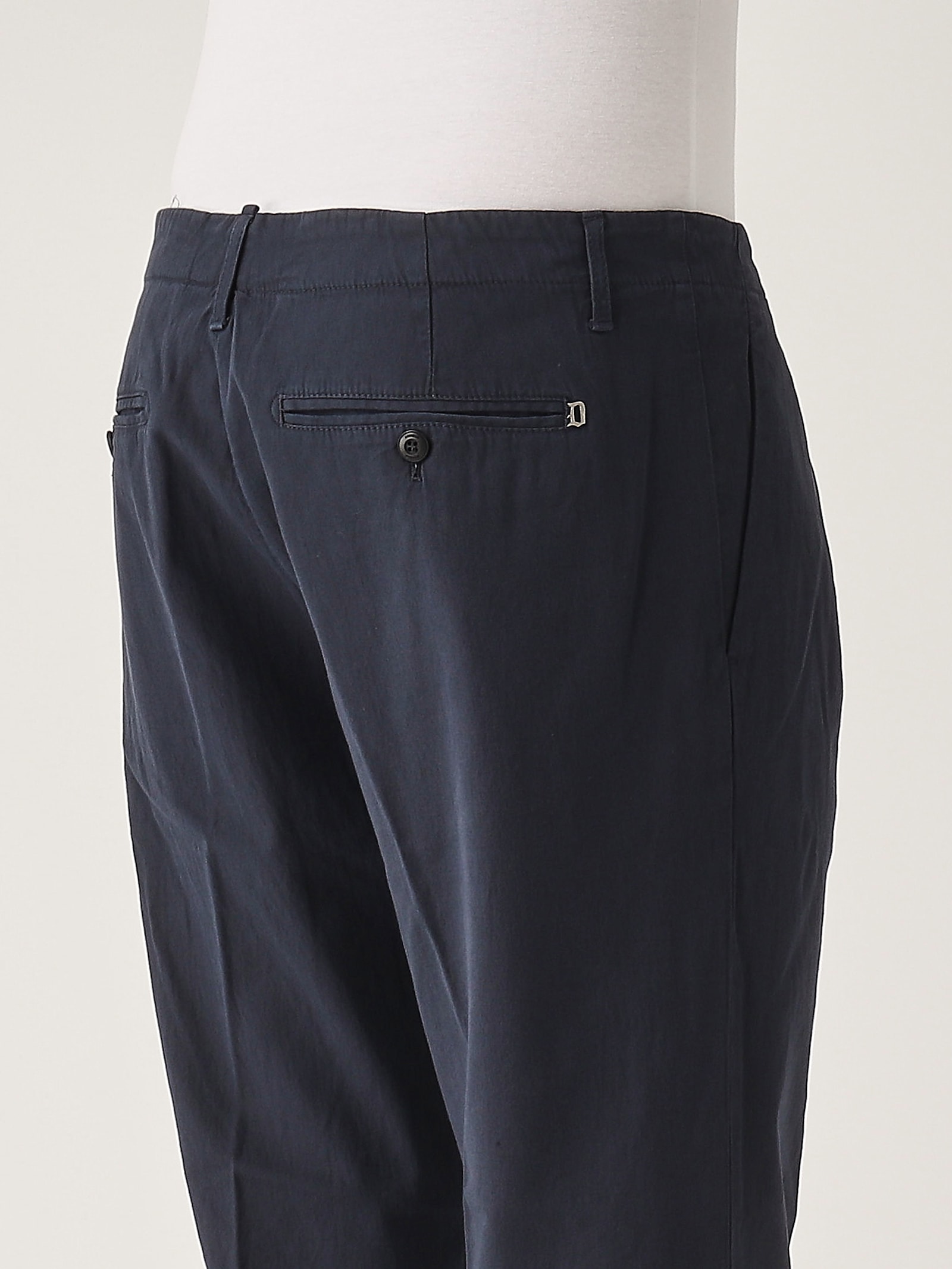 Dondup Men's Gaubert - Slim-fit Gabardine Trousers In Black