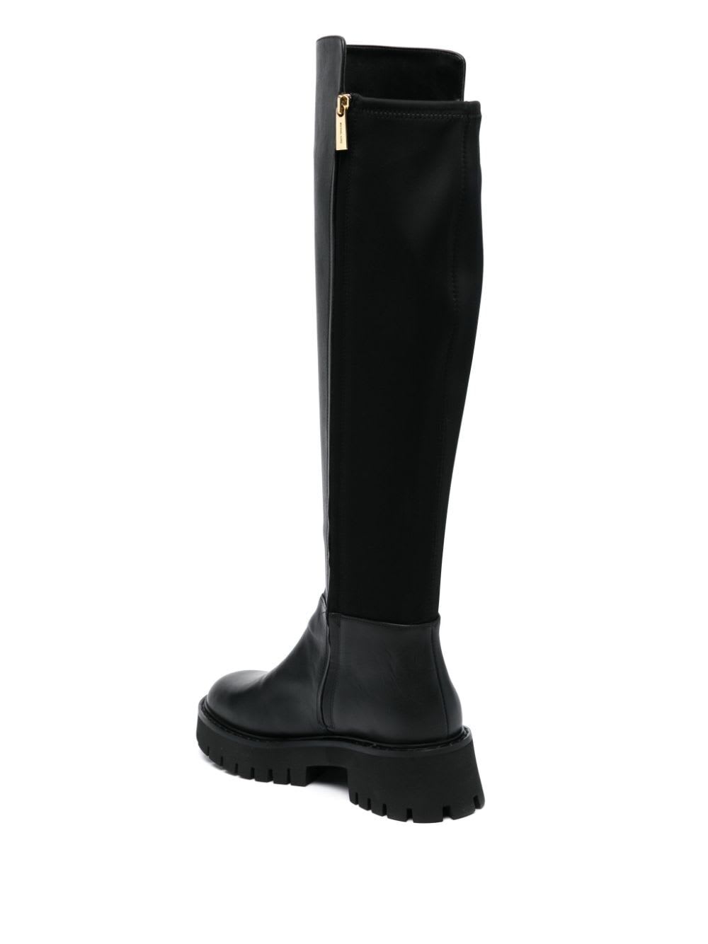 Shop Michael Michael Kors Asher Boot In Black