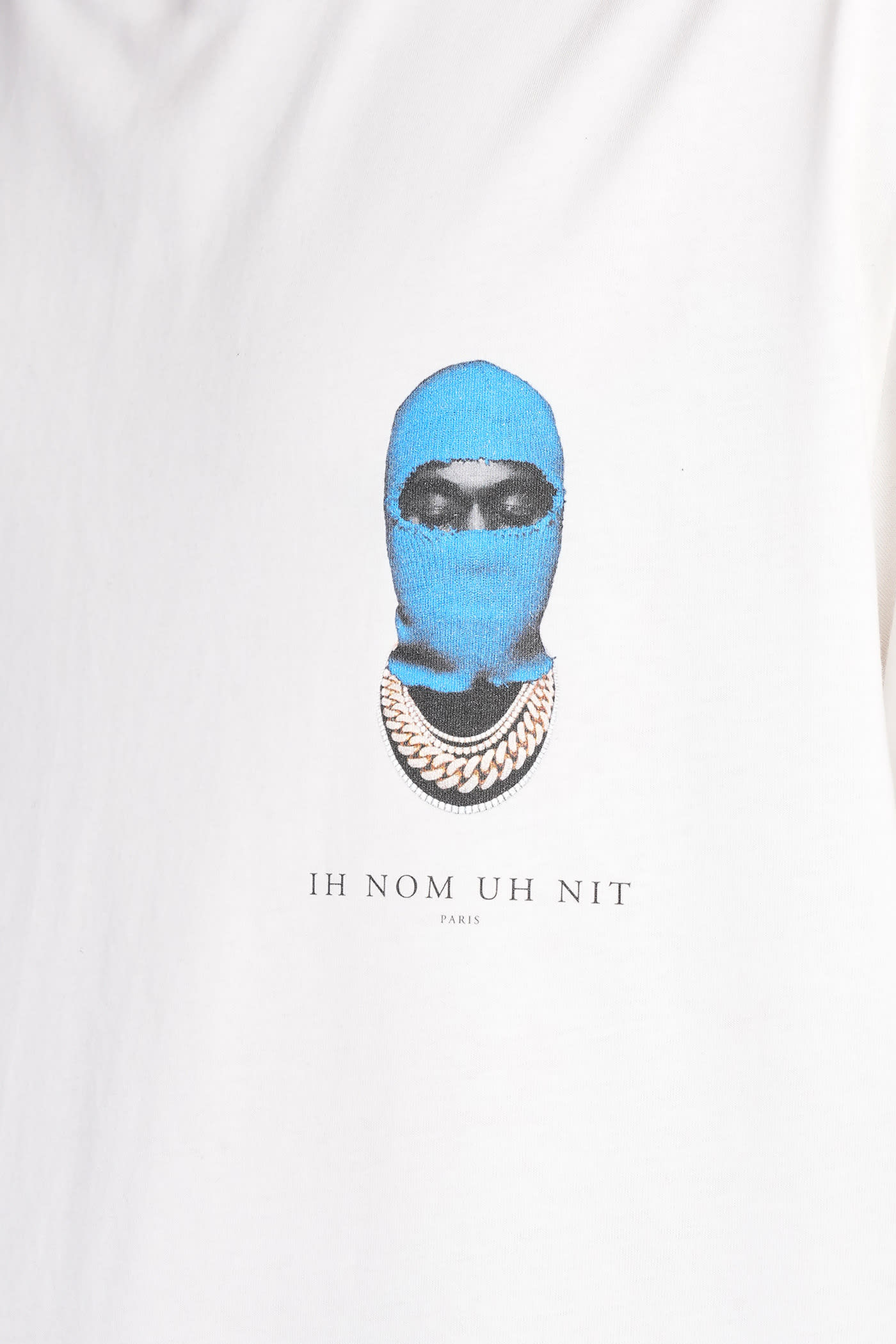 Ih Nom Uh Nit Small-mask T-shirt In White