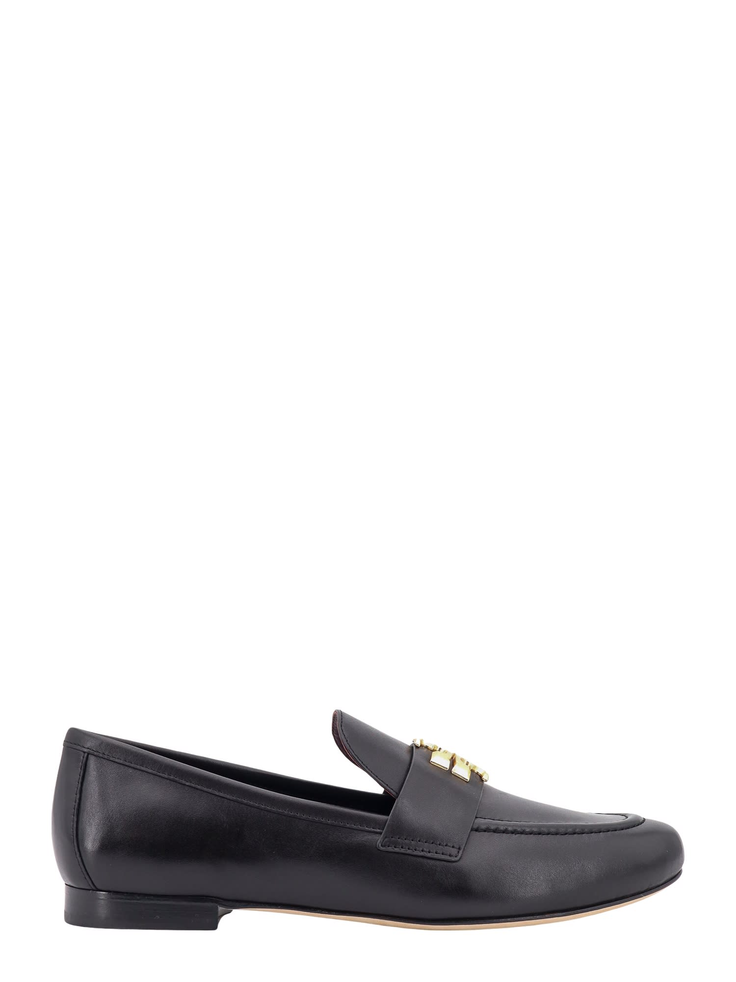 Shop Tory Burch Eleanor Loafers In Perfect Black