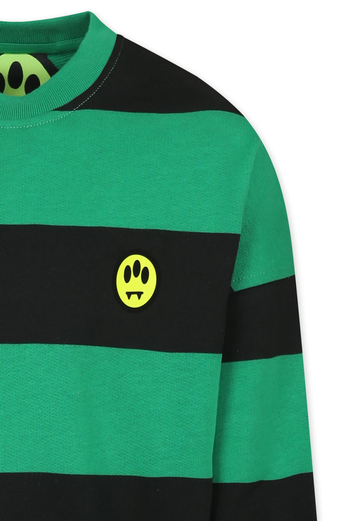 Barrow Multicolor Sweatshirt For Kids With Smile In Multicolor