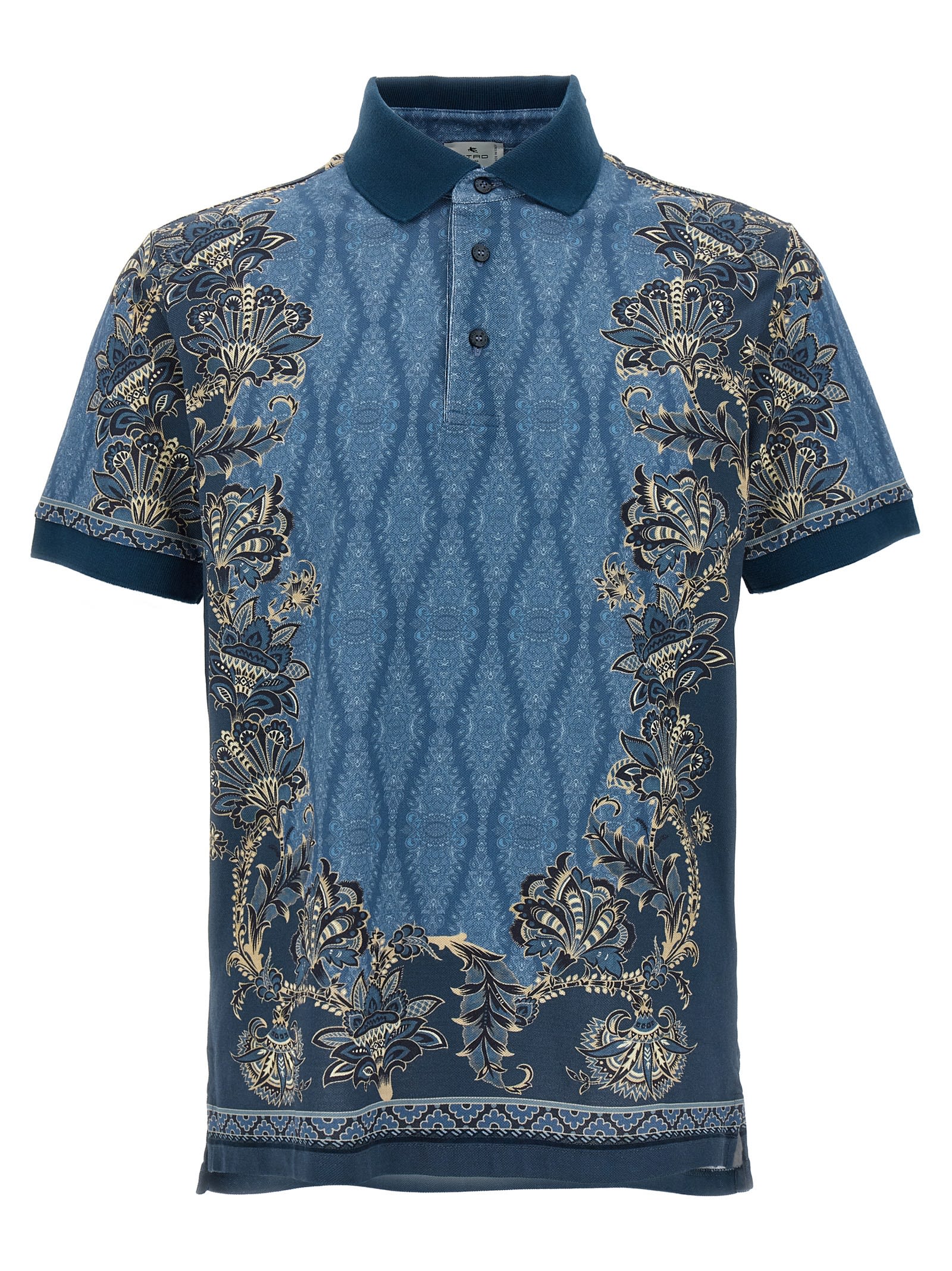 ETRO FLORAL POLO SHIRT