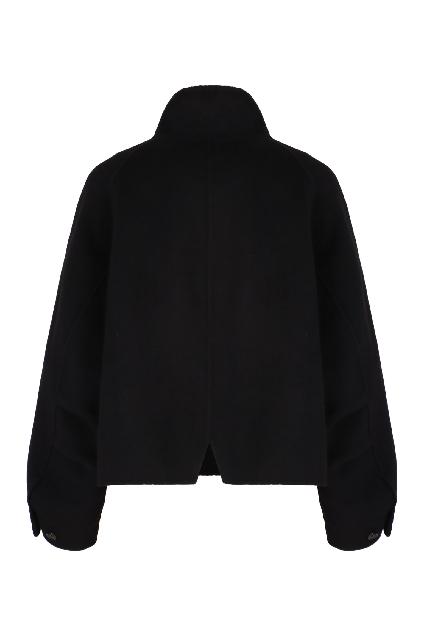 Shop Pinko Wool Blazer In Nero Limousine