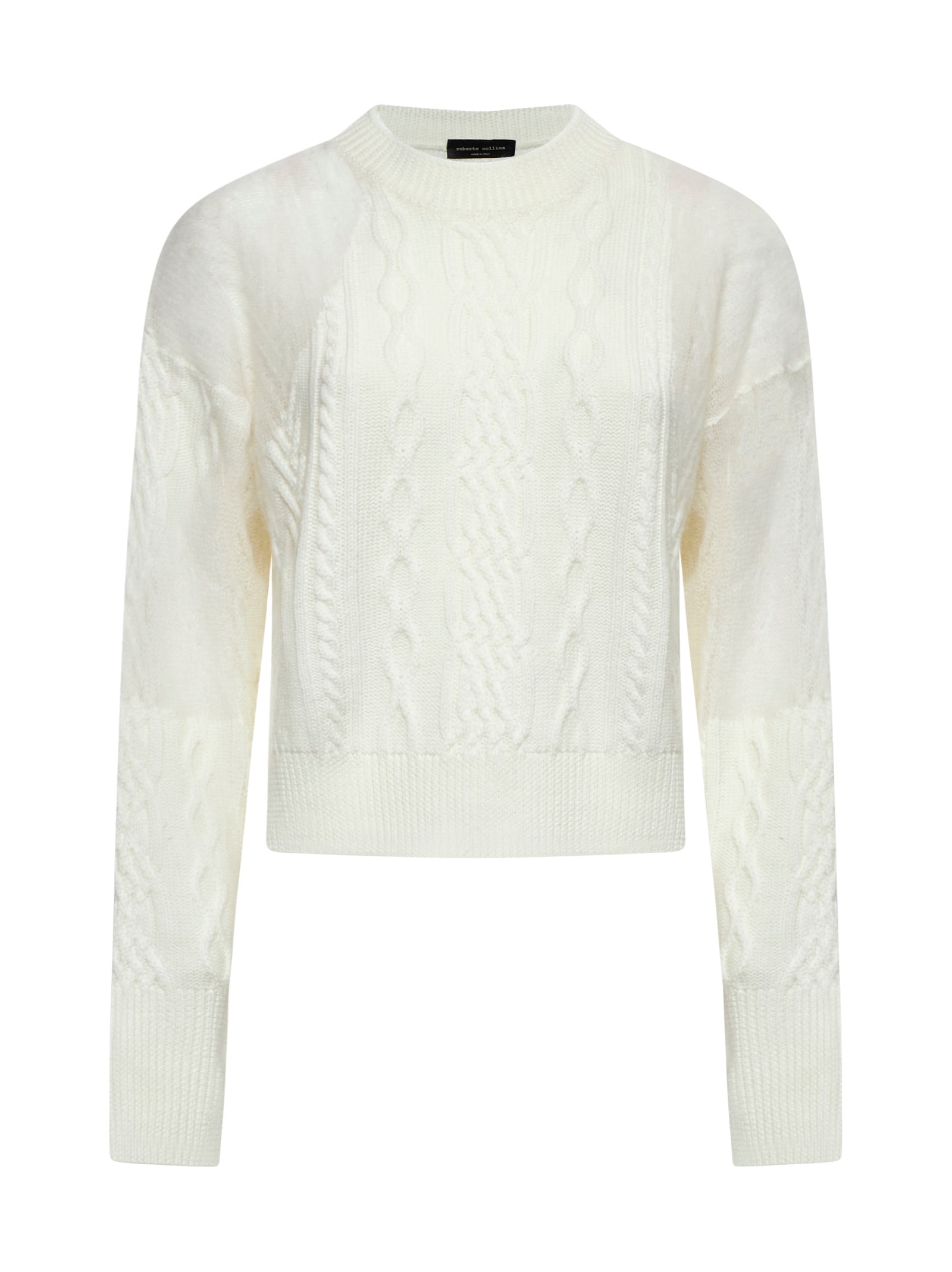 Shop Roberto Collina Sweater In Beige